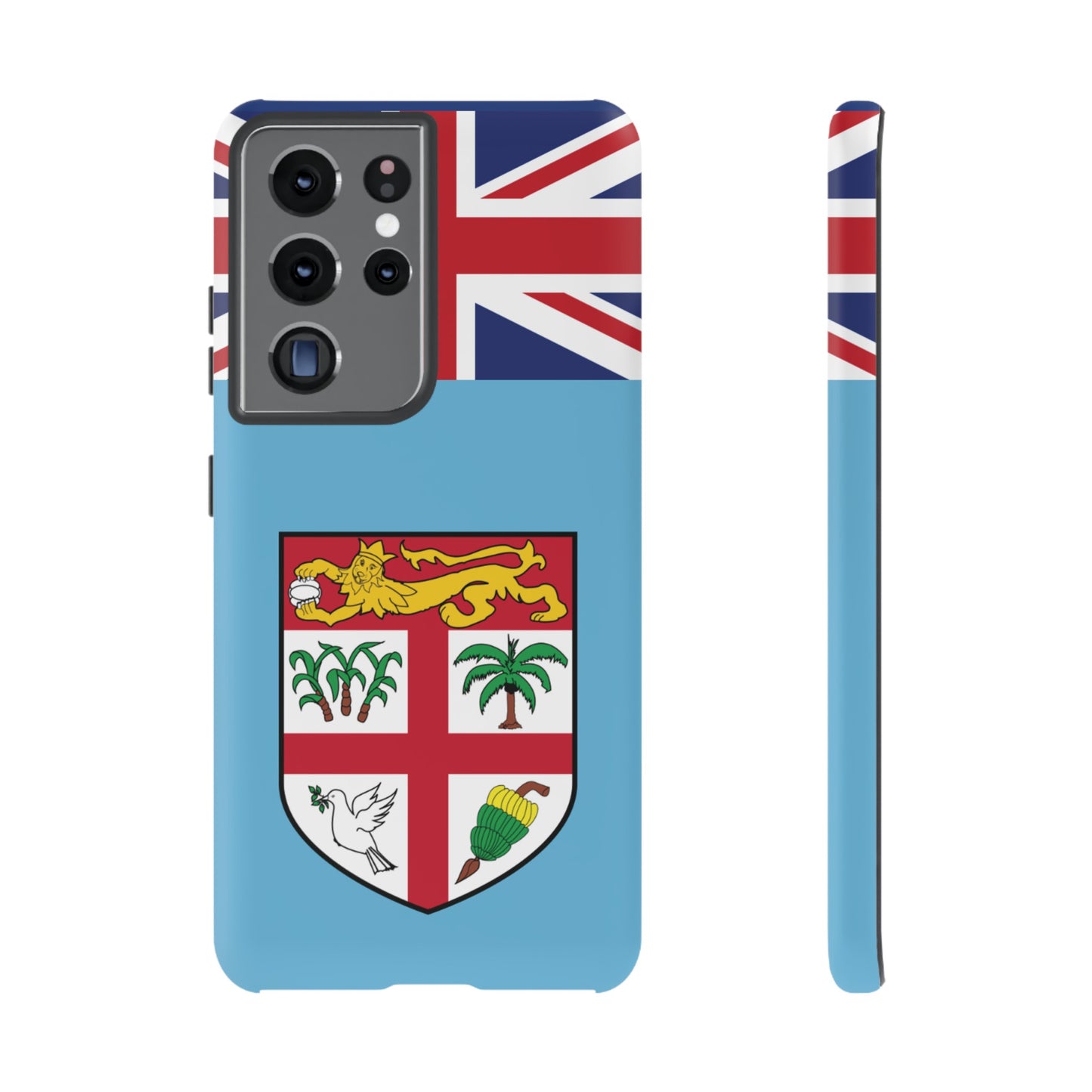 Fiji Flag Phone Case | iPhone 15 Plus/ Pro, 14, 13, 12| Google Pixel 7, Pro, 5| Samsung Galaxy S23 All Major Phone Models