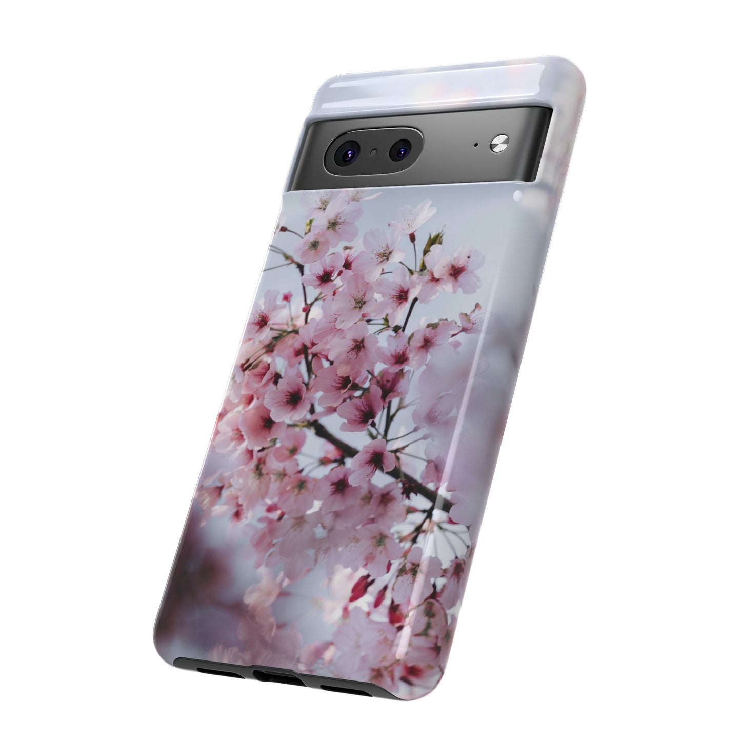 Pink Blossom Wallpaper Phone Case | iPhone 15 Plus/ Pro, 14, 13, 12| Google Pixel 7, Pro, 5| Samsung Galaxy S23 All Major Phone Models