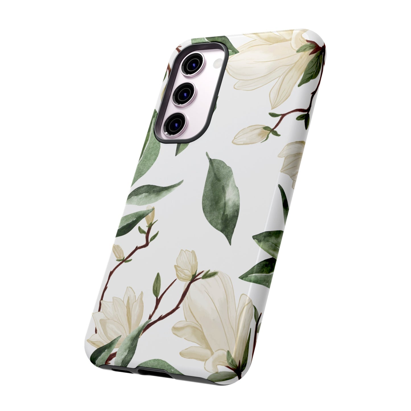 Light Floral Wallpaper Phone Case | iPhone 15 Plus/ Pro, 14, 13, 12| Google Pixel 7, Pro, 5| Samsung Galaxy S23 All Major Phone Models