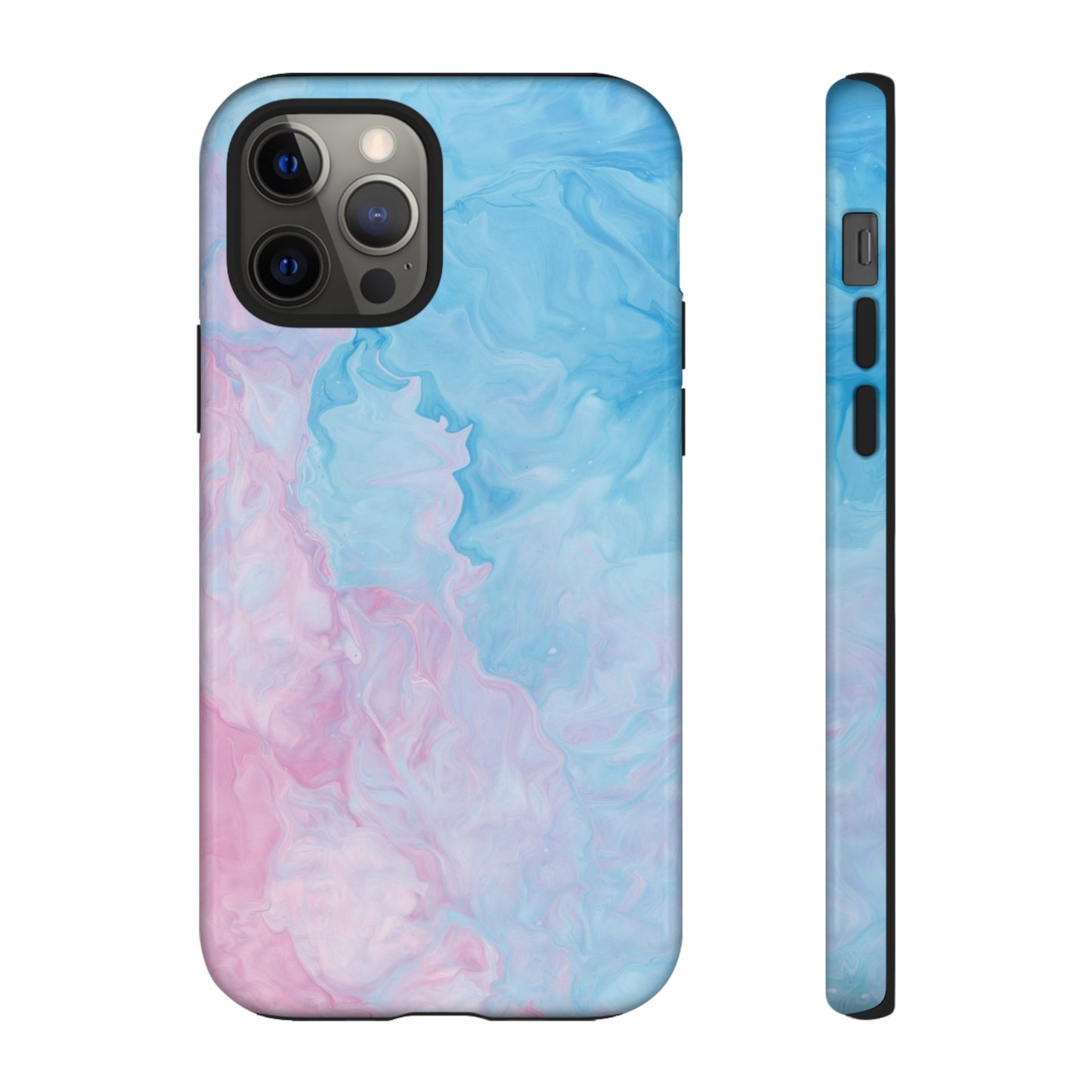 Splash of Blue & Pink Wallpaper Phone Case |iPhone 15 Plus/ Pro, 14, 13, 12|Google Pixel 7, Pro, 5|Samsung Galaxy S23 All Major Phone Models