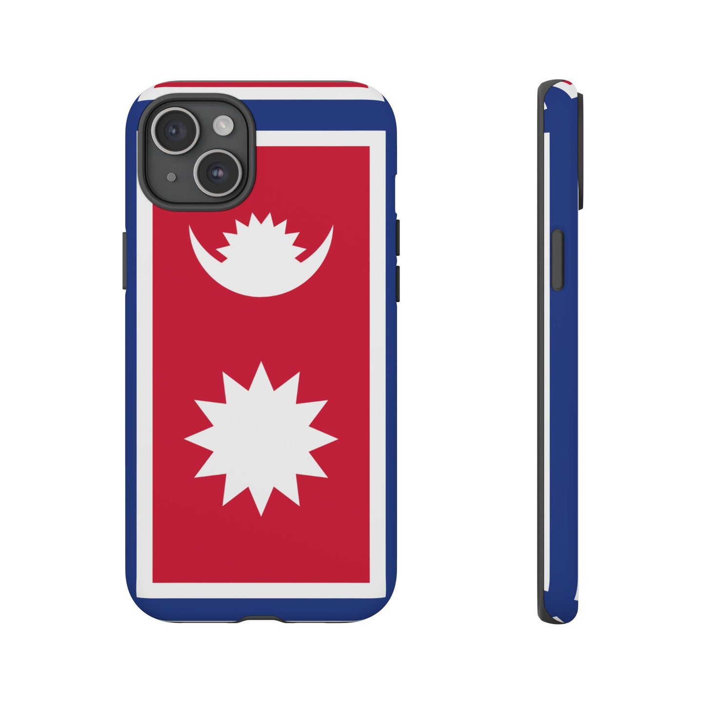 Nepal Flag Phone Case | iPhone 15 Plus/ Pro, 14, 13, 12| Google Pixel 7, Pro, 5| Samsung Galaxy S23 All Major Phone Models