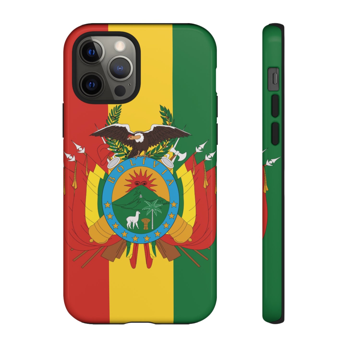 Bolivia Flag Phone Case | iPhone 15 Plus/ Pro, 14, 13, 12| Google Pixel 7, Pro, 5| Samsung Galaxy S23 All Major Phone Models