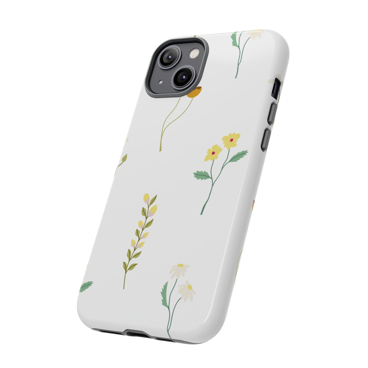 Delicate Floral Wallpaper Phone Case | iPhone 15 Plus/ Pro, 14, 13, 12| Google Pixel 7, Pro, 5| Samsung Galaxy S23 All Major Phone Models