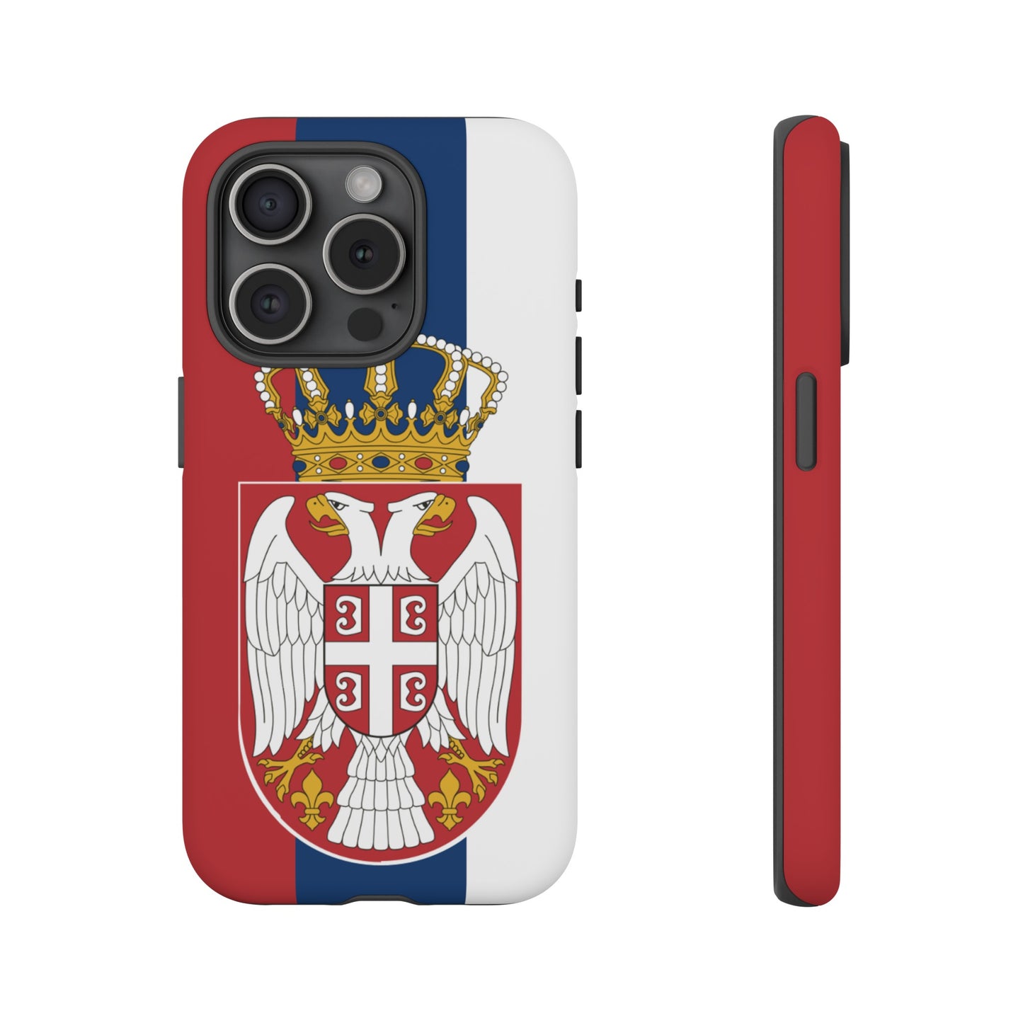 Serbia Flag Phone Case | iPhone 15 Plus/ Pro, 14, 13, 12| Google Pixel 7, Pro, 5| Samsung Galaxy S23 All Major Phone Models