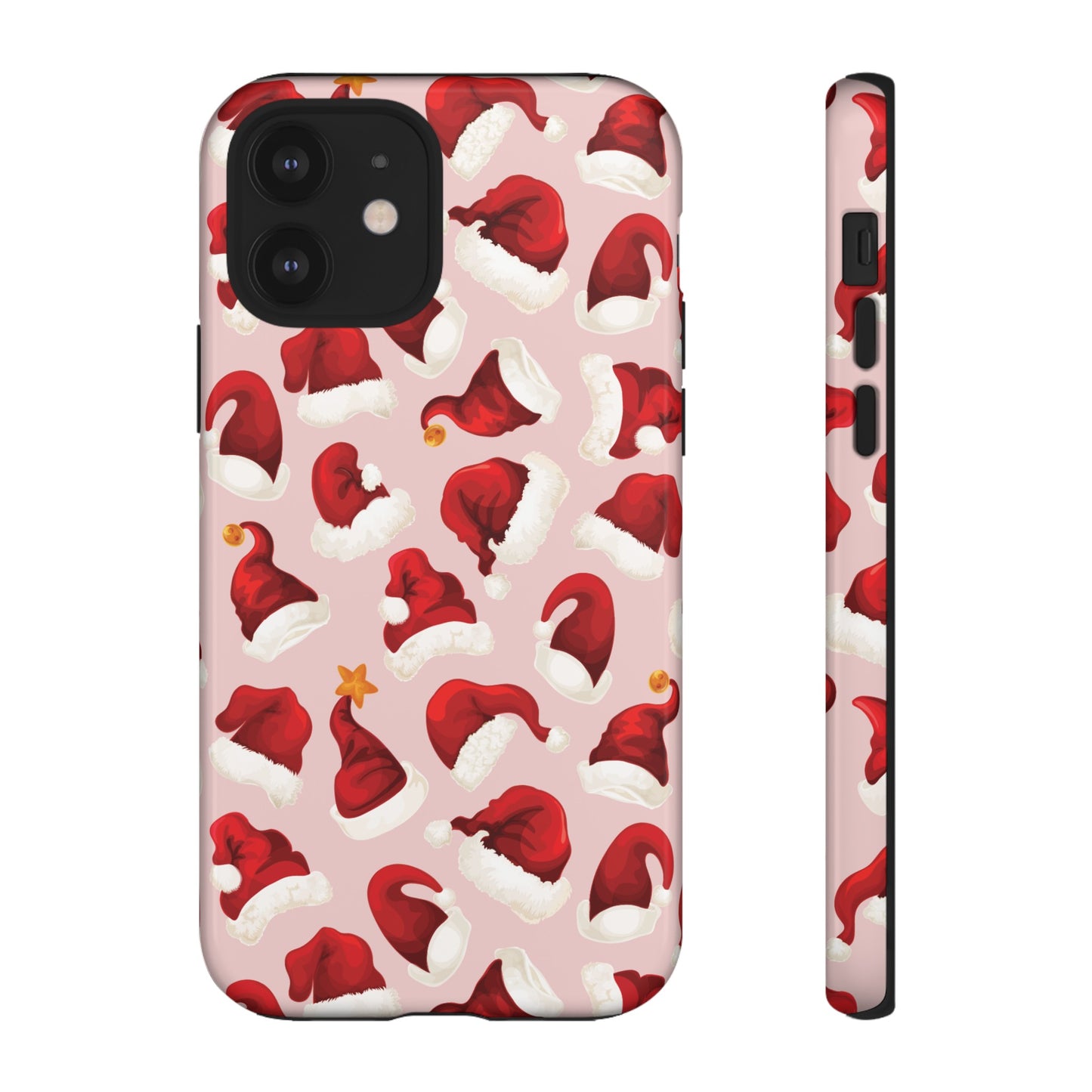 Christmas Hat Wallpaper Phone Case | iPhone 15 Plus/ Pro, 14, 13, 12| Google Pixel 7, Pro, 5| Samsung Galaxy S23 All Major Phone Models