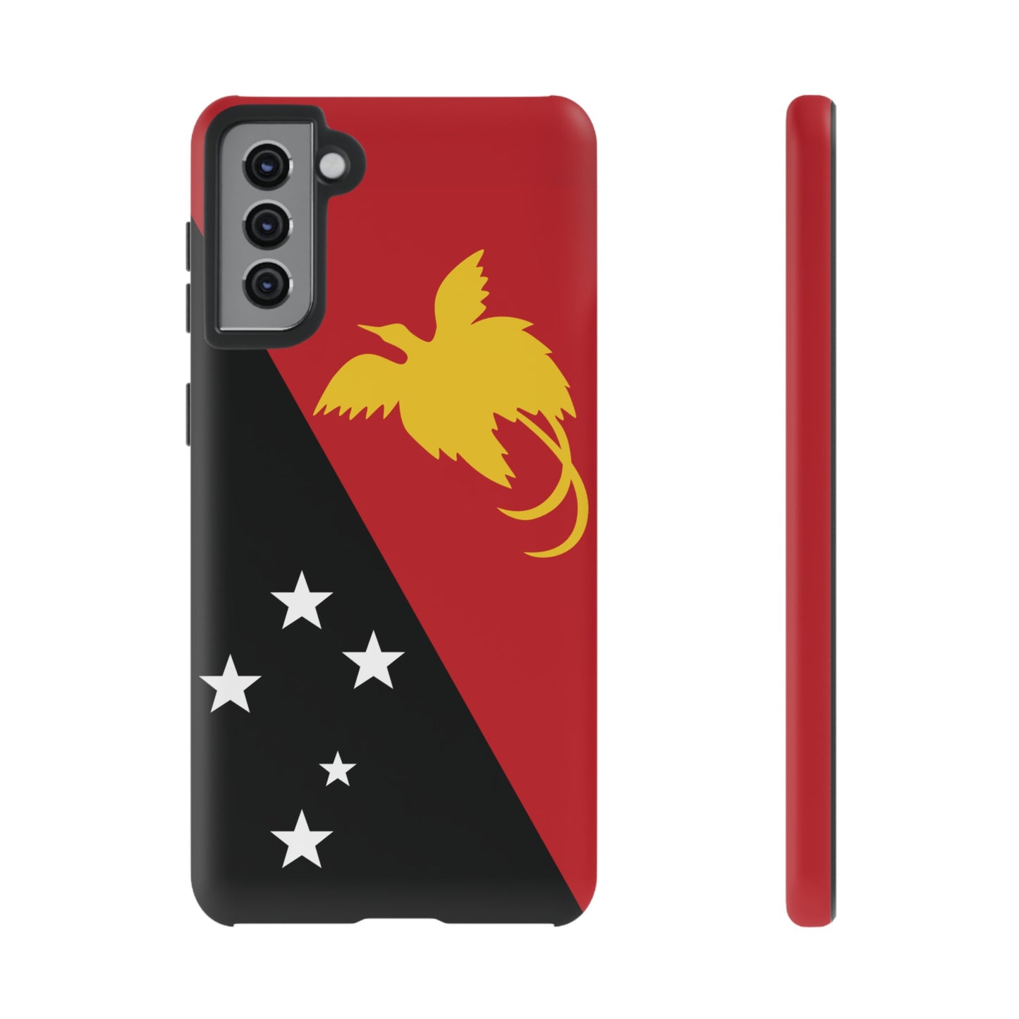 Papa New Guinea Flag Phone Case | iPhone 15 Plus/ Pro, 14, 13, 12| Google Pixel 7, Pro, 5| Samsung Galaxy S23 All Major Phone Models