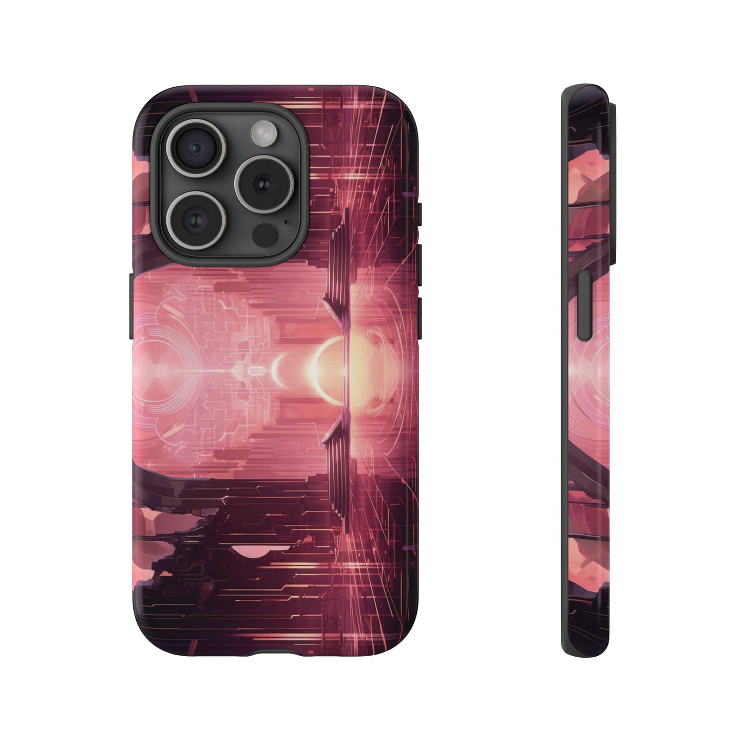 Sci-Fi Hall Wallpaper Phone Case | iPhone 15 Plus/ Pro, 14, 13, 12| Google Pixel 7, Pro, 5| Samsung Galaxy S23 All Major Phone Models