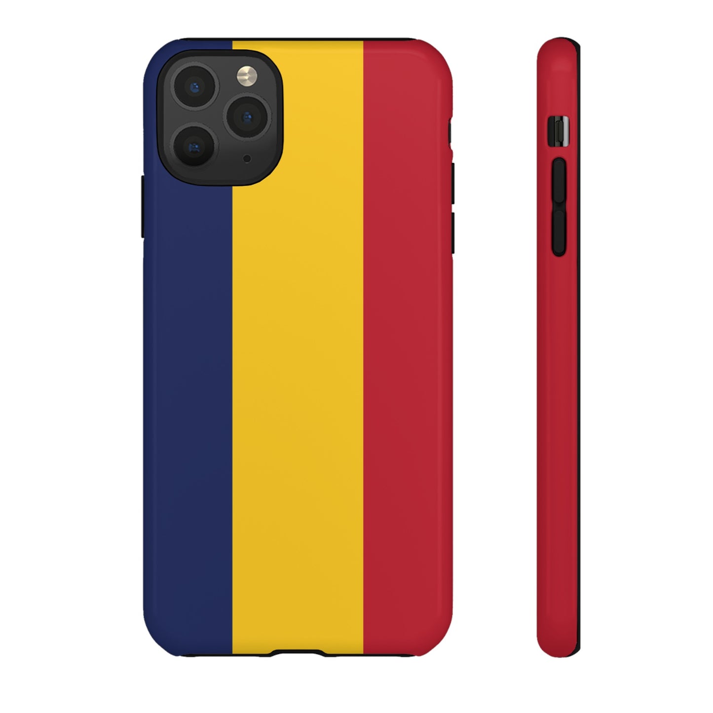 Chad Flag Phone Case | iPhone 15 Plus/ Pro, 14, 13, 12| Google Pixel 7, Pro, 5| Samsung Galaxy S23 All Major Phone Models