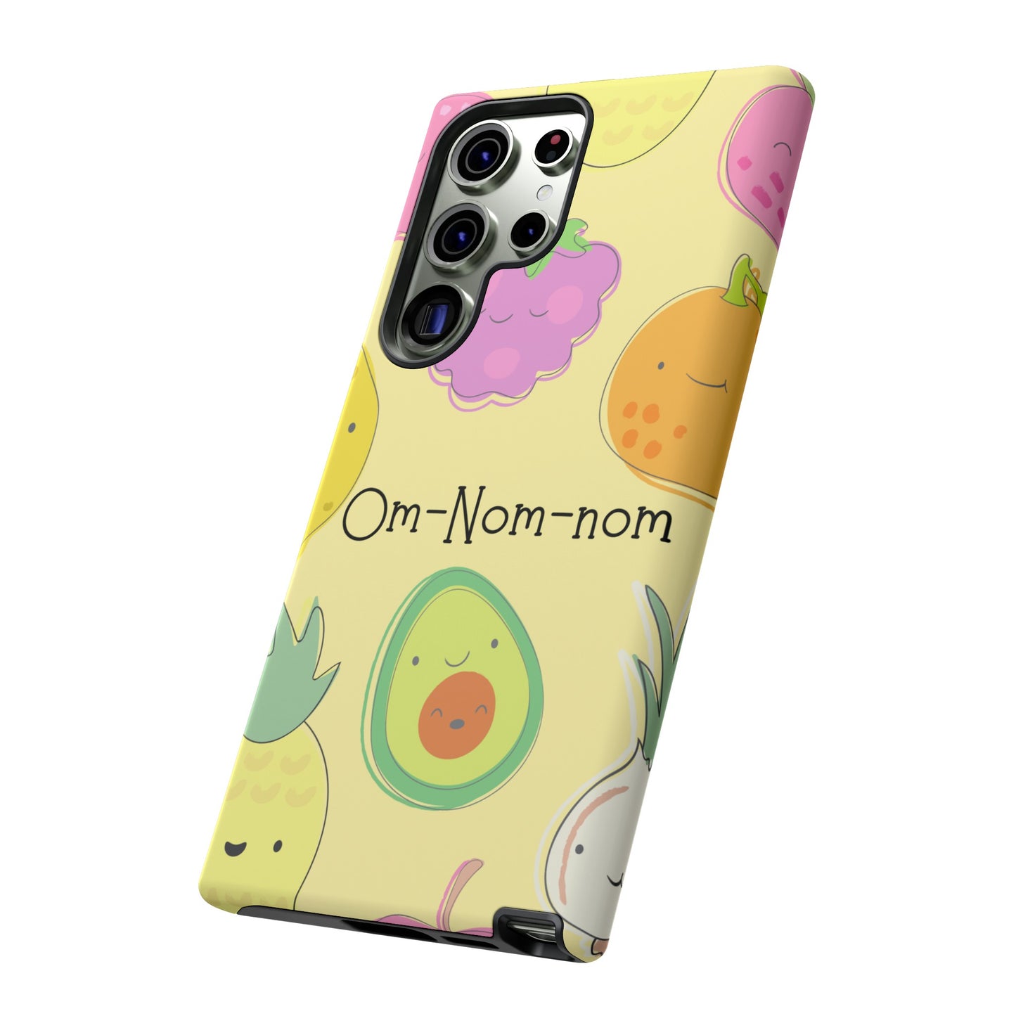 Om-Nom-Nom Phone Case | iPhone 15 Plus/ Pro, 14, 13, 12| Google Pixel 7, Pro, 5| Samsung Galaxy S23 All Major Phone Models