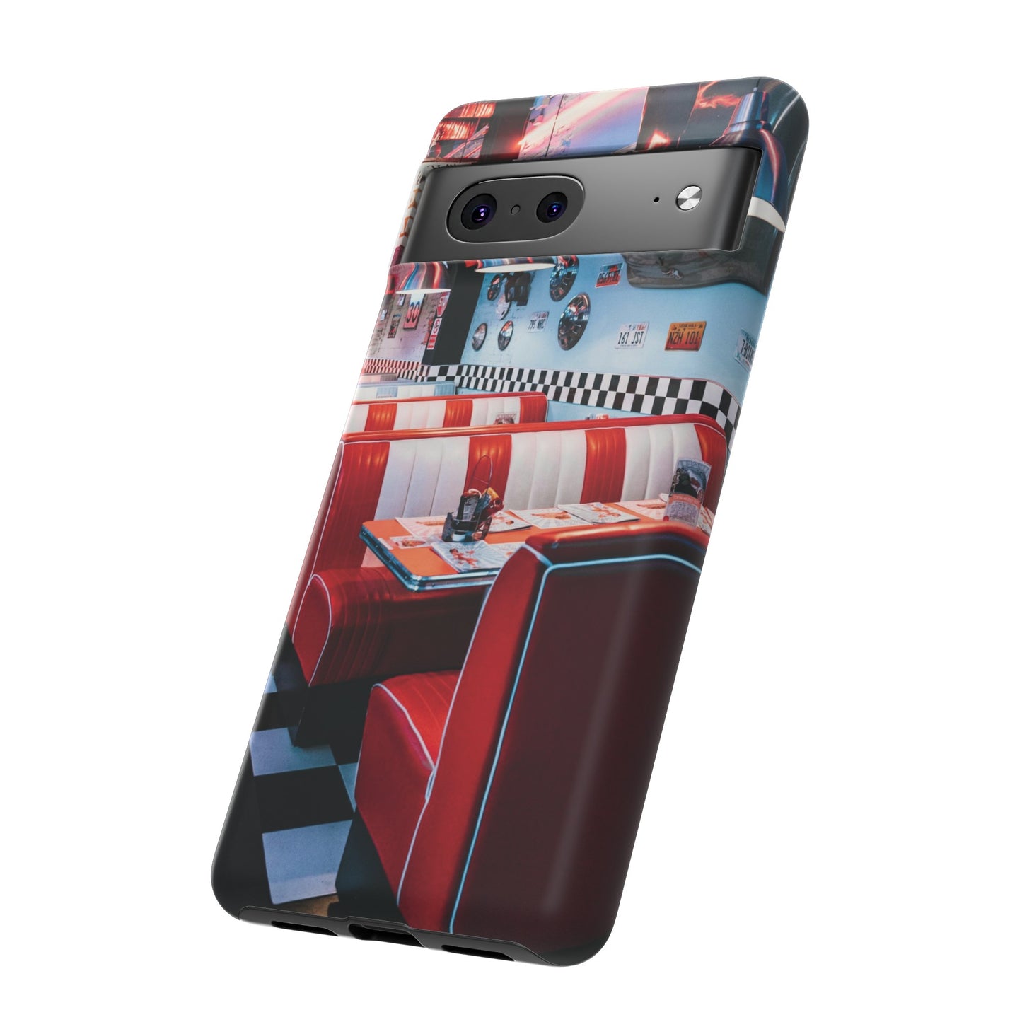 Diner Wallpaper Phone Case | iPhone 15 Plus/ Pro, 14, 13, 12| Google Pixel 7, Pro, 5| Samsung Galaxy S23 All Major Phone Models