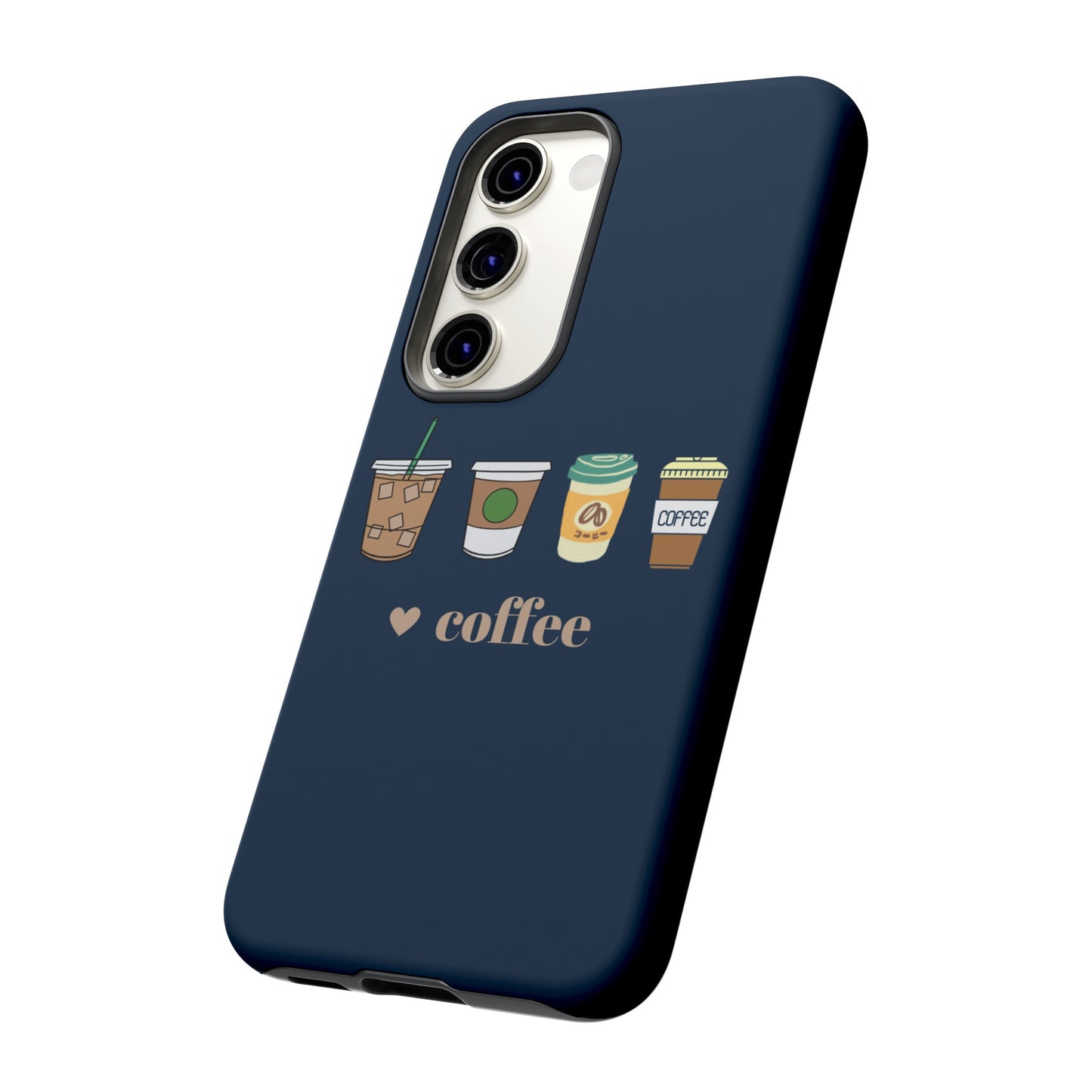 Coffee Wallpaper Phone Case | iPhone 15 Plus/ Pro, 14, 13, 12| Google Pixel 7, Pro, 5| Samsung Galaxy S23 All Major Phone Models