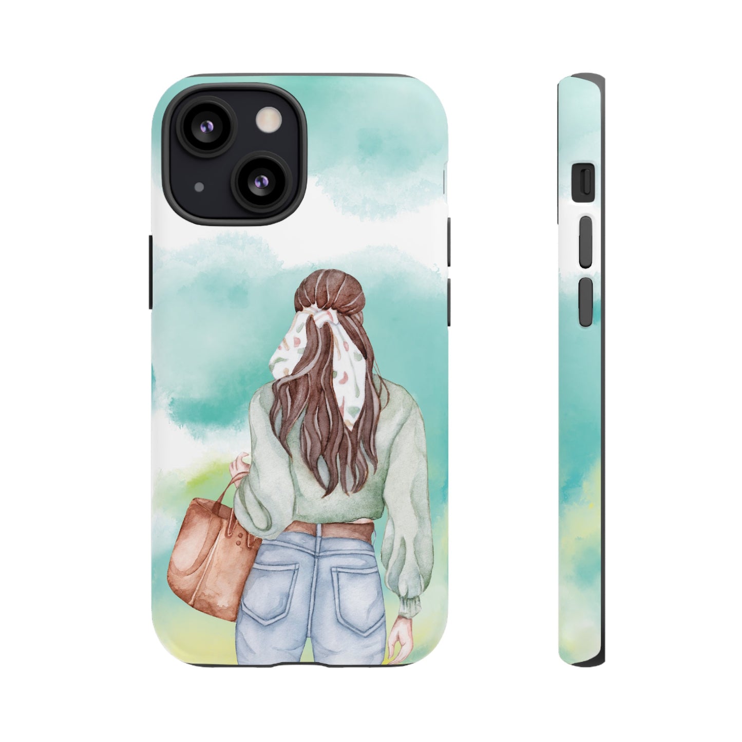 Girl Wallpaper Phone Case | iPhone 15 Plus/ Pro, 14, 13, 12| Google Pixel 7, Pro, 5| Samsung Galaxy S23 All Major Phone Models