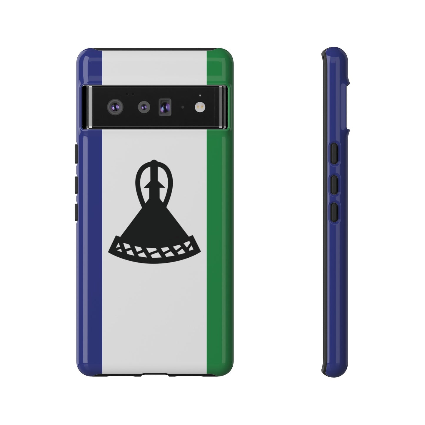 Lesotho Flag Phone Case | iPhone 15 Plus/ Pro, 14, 13, 12| Google Pixel 7, Pro, 5| Samsung Galaxy S23 All Major Phone Models