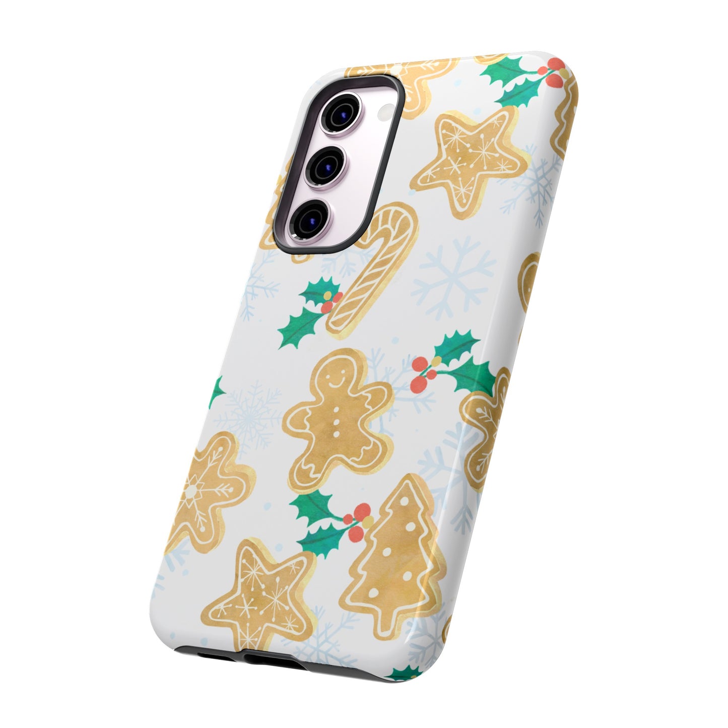 Gingerbread Wallpaper Phone Case | iPhone 15 Plus/ Pro, 14, 13, 12| Google Pixel 7, Pro, 5| Samsung Galaxy S23 All Major Phone Models