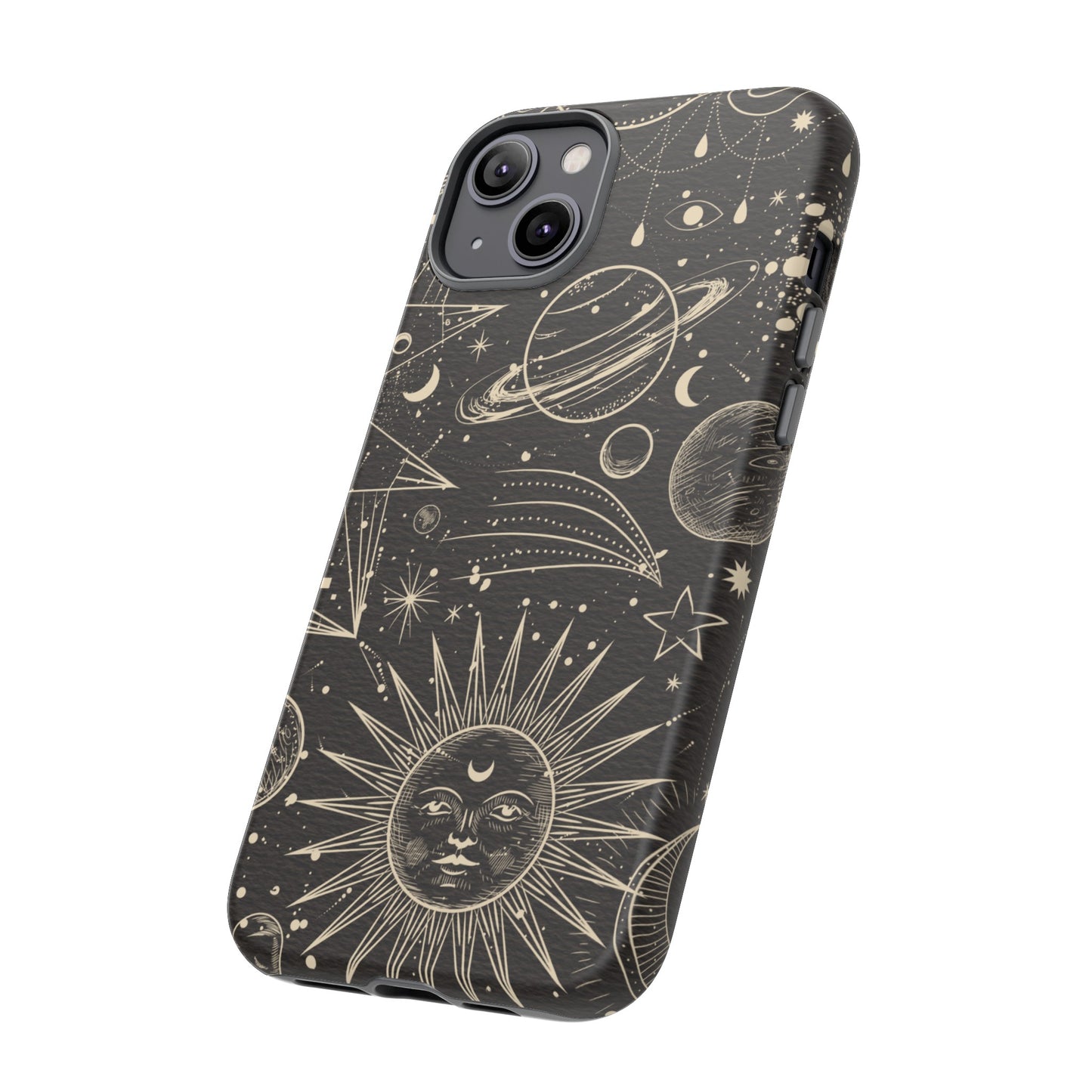 Golden Universe Wallpaper Phone Case | iPhone 15 Plus/ Pro, 14, 13, 12| Google Pixel 7, Pro, 5| Samsung Galaxy S23 All Major Phone Models