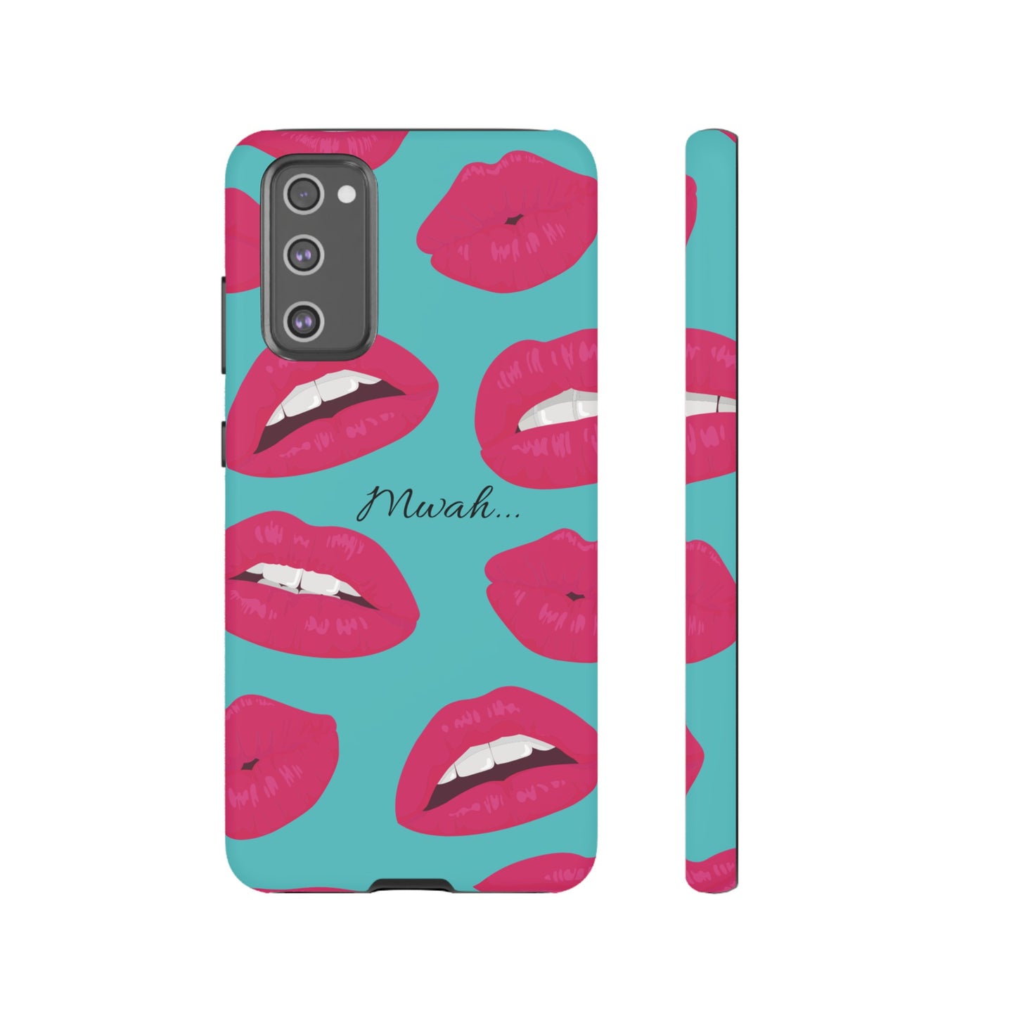 Mwah! Wallpaper Phone Case | iPhone 15 Plus/ Pro, 14, 13, 12| Google Pixel 7, Pro, 5| Samsung Galaxy S23 All Major Phone Models