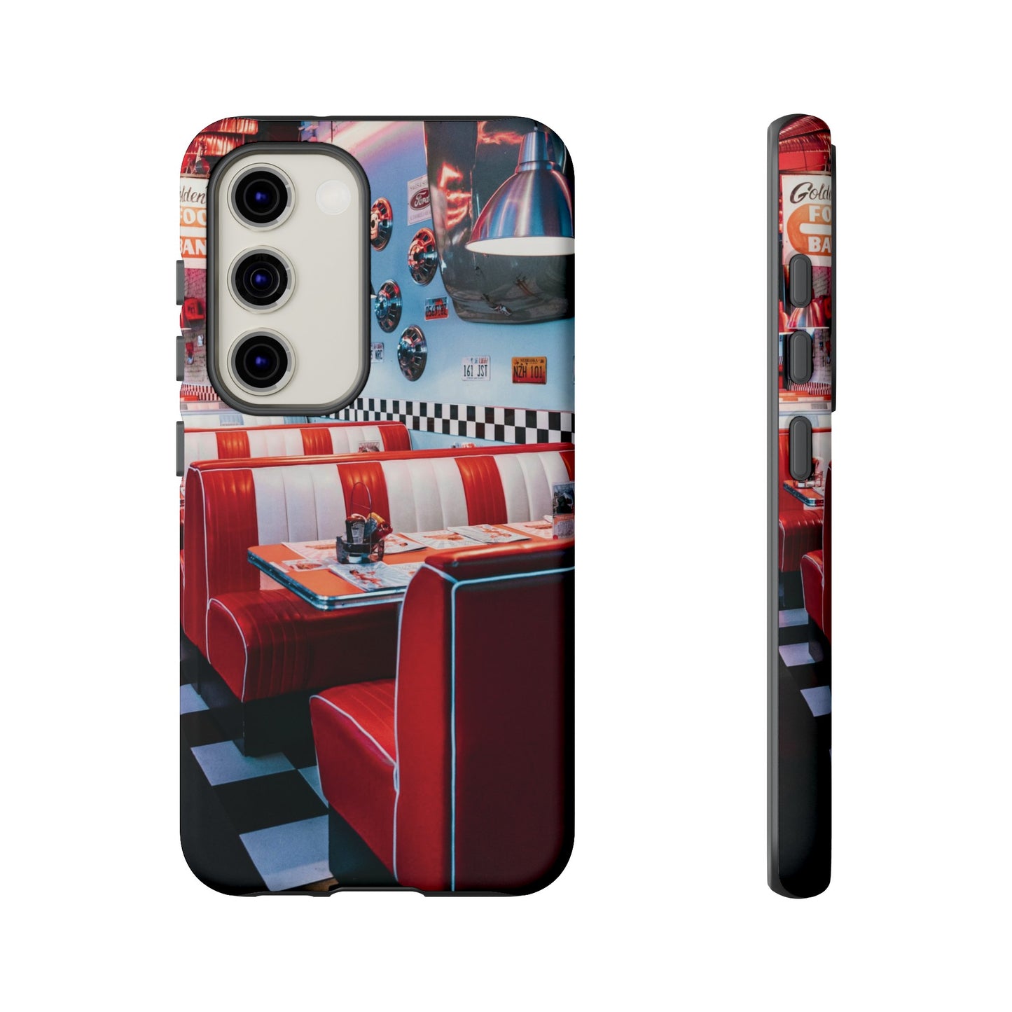 Diner Wallpaper Phone Case | iPhone 15 Plus/ Pro, 14, 13, 12| Google Pixel 7, Pro, 5| Samsung Galaxy S23 All Major Phone Models