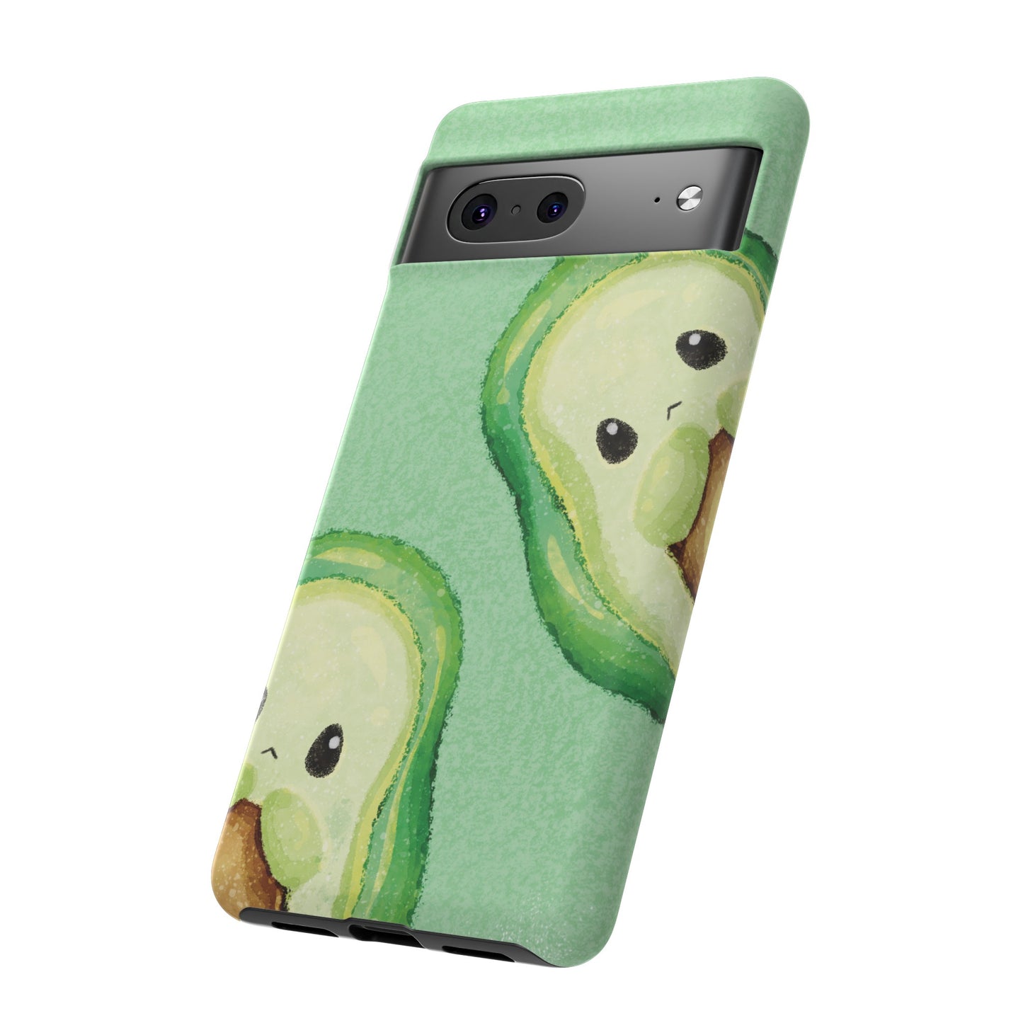 Avocado Friends Wallpaper Phone Case | iPhone 15 Plus/ Pro, 14, 13, 12| Google Pixel 7, Pro, 5| Samsung Galaxy S23 All Major Phone Models