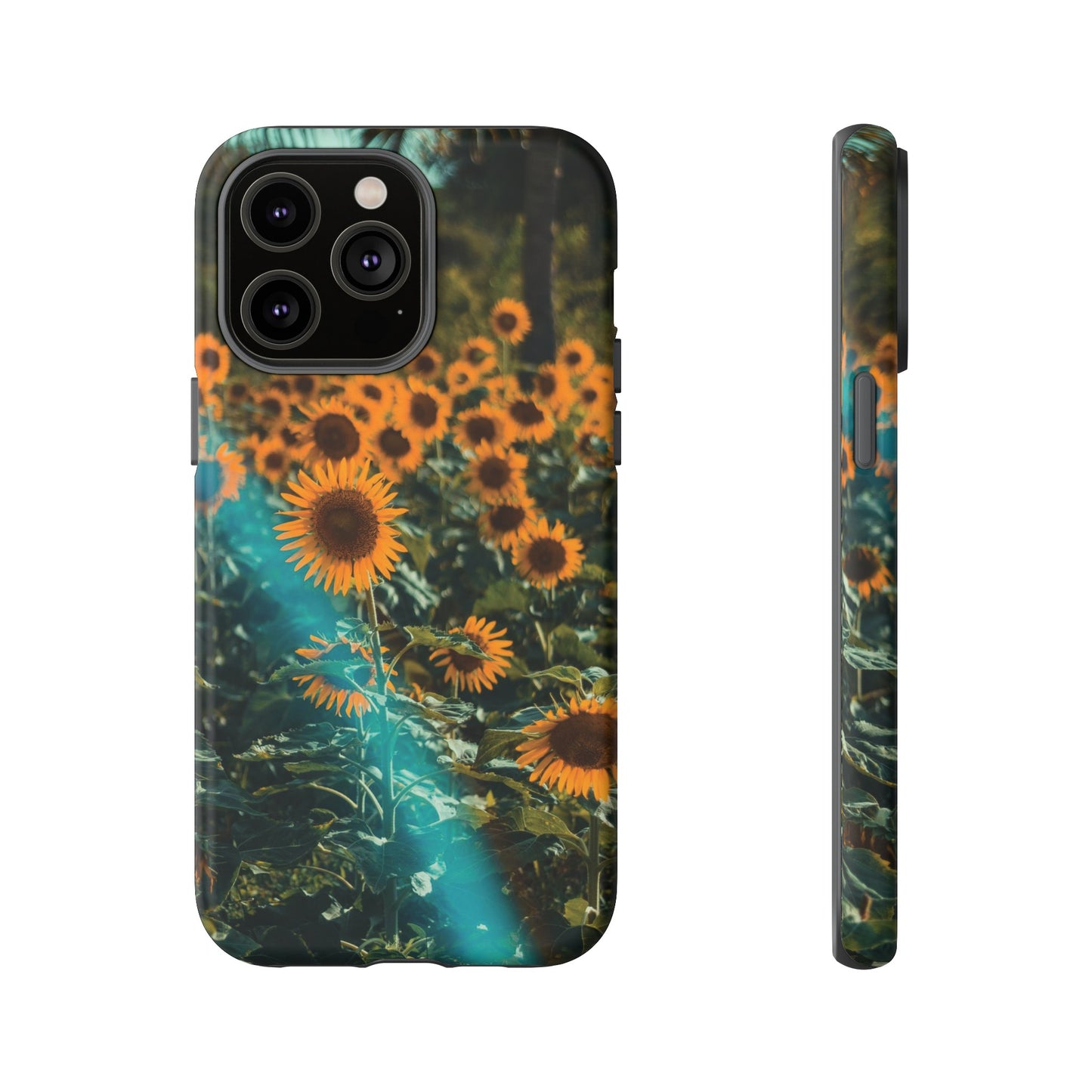 Sunflower Field Wallpaper Phone Case | iPhone 15 Plus/ Pro, 14, 13, 12| Google Pixel 7, Pro, 5| Samsung Galaxy S23 All Major Phone Models