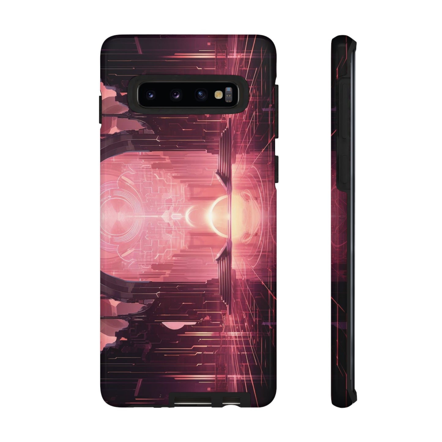 Sci-Fi Hall Wallpaper Phone Case | iPhone 15 Plus/ Pro, 14, 13, 12| Google Pixel 7, Pro, 5| Samsung Galaxy S23 All Major Phone Models