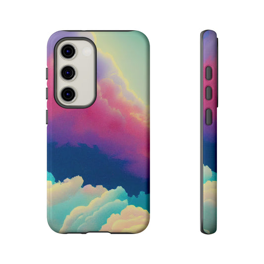 Colourful Clouds Wallpaper Phone Case | iPhone 15 Plus/ Pro, 14, 13, 12| Google Pixel 7, Pro, 5| Samsung Galaxy S23 All Major Phone Models