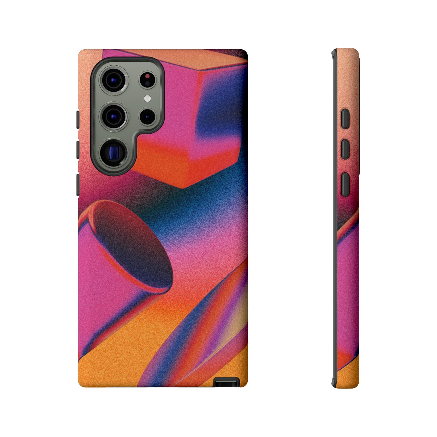 Floating Shapes Wallpaper Phone Case | iPhone 15 Plus/ Pro, 14, 13, 12| Google Pixel 7, Pro, 5| Samsung Galaxy S23 All Major Phone Models