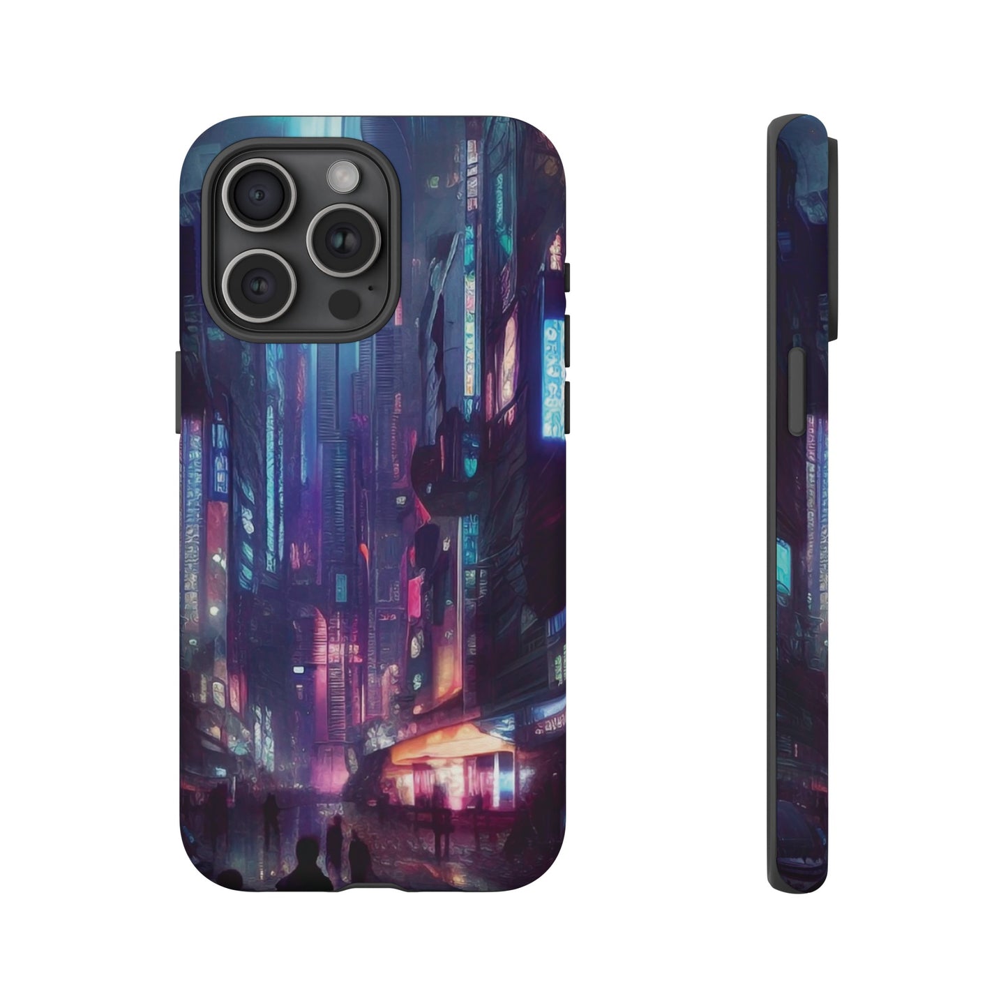 Futuristic Sci-Fi City Wallpaper Phone Case | iPhone 15 Plus/ Pro, 14, 13, 12| Google Pixel 7, Pro, 5| Samsung Galaxy S23 All Major Phone Models