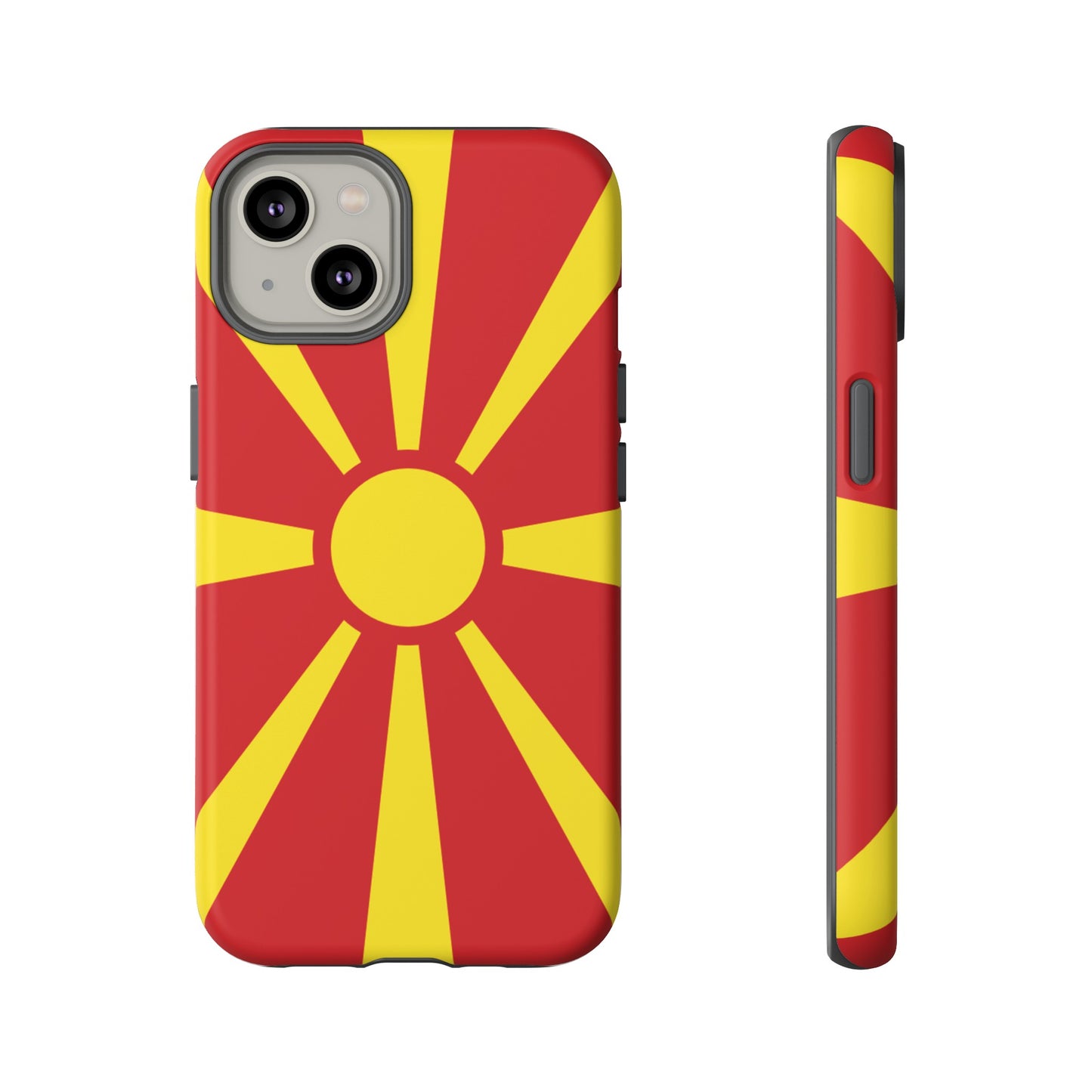 Macedonia Flag Phone Case | iPhone 15 Plus/ Pro, 14, 13, 12| Google Pixel 7, Pro, 5| Samsung Galaxy S23 All Major Phone Models