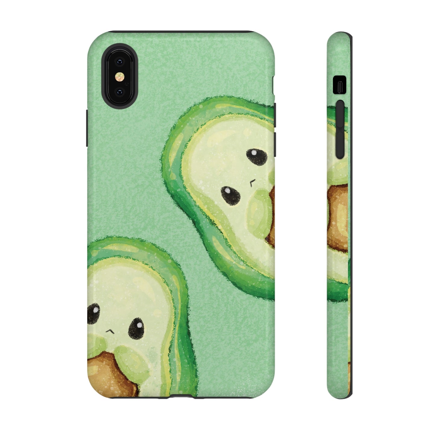 Avocado Friends Wallpaper Phone Case | iPhone 15 Plus/ Pro, 14, 13, 12| Google Pixel 7, Pro, 5| Samsung Galaxy S23 All Major Phone Models