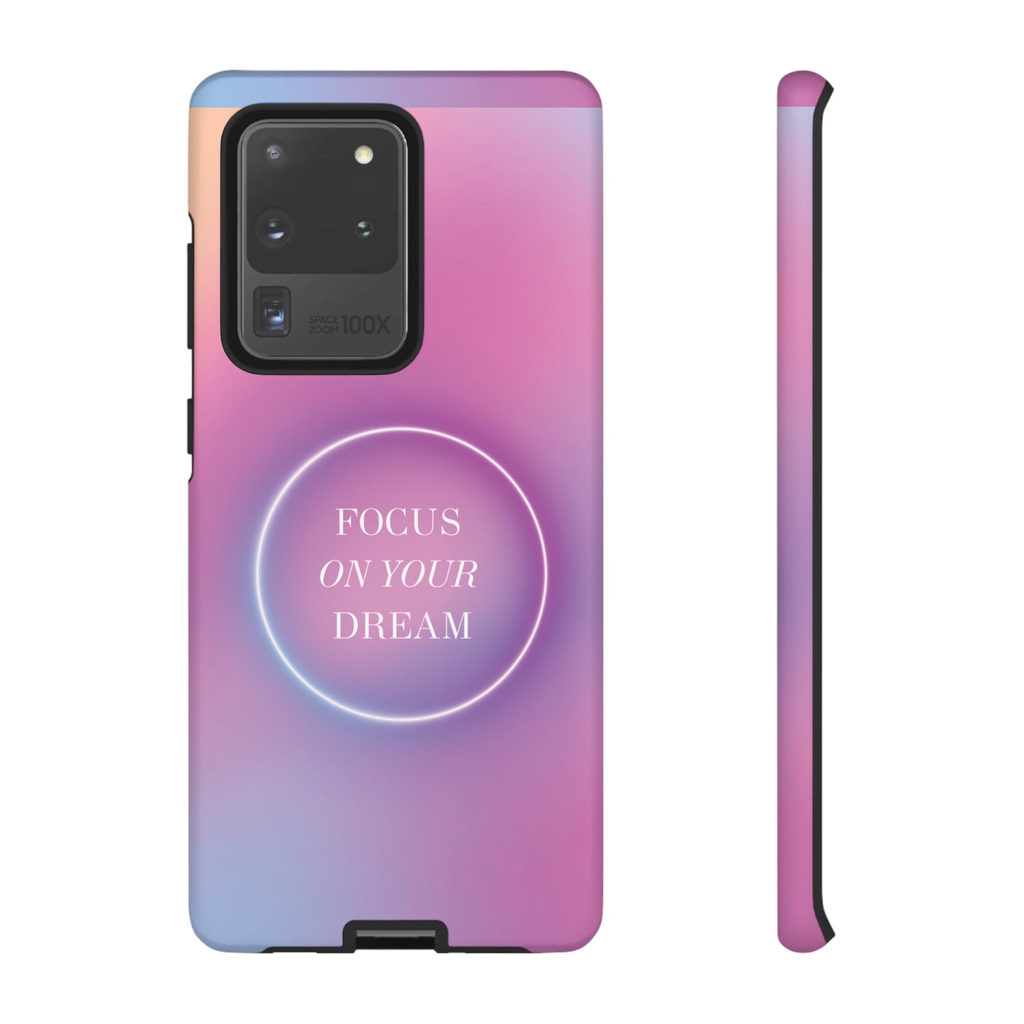 Focus On Your Dream Wallpaper Phone Case | iPhone 15 Plus/ Pro, 14, 13, 12| Google Pixel 7, Pro, 5| Samsung Galaxy S23 All Major Phone Models