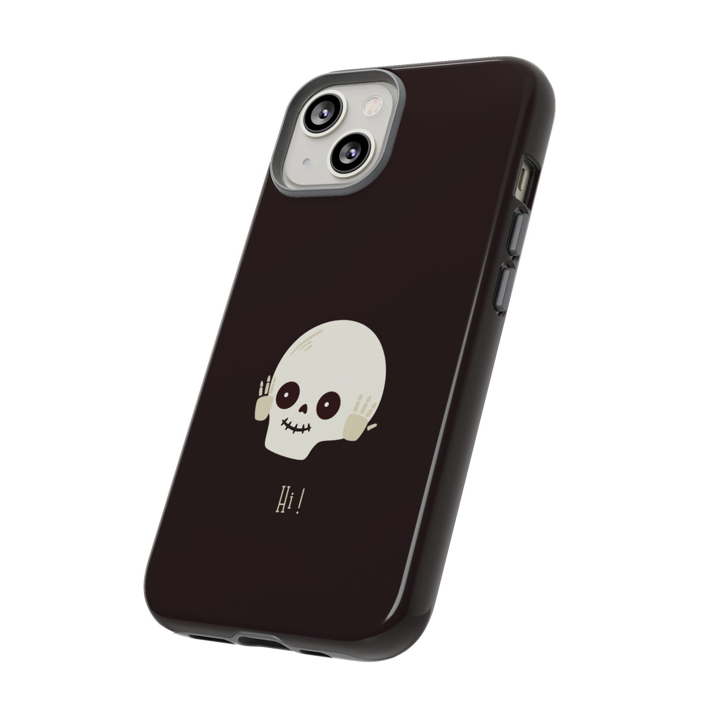 Hello Skull Phone Case | iPhone 15 Plus/ Pro, 14, 13, 12| Google Pixel 7, Pro, 5| Samsung Galaxy S23 All Major Phone Models