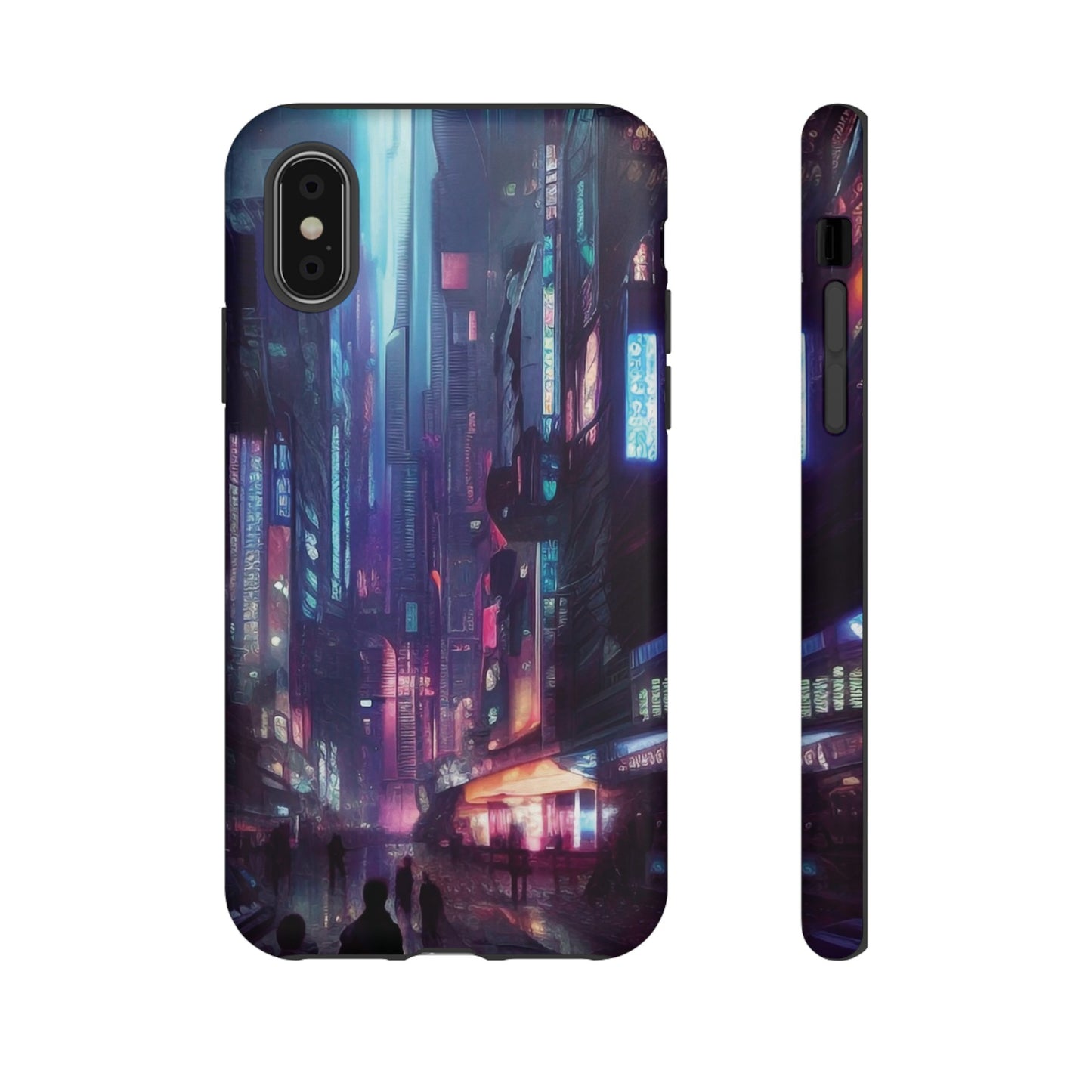 Futuristic Sci-Fi City Wallpaper Phone Case | iPhone 15 Plus/ Pro, 14, 13, 12| Google Pixel 7, Pro, 5| Samsung Galaxy S23 All Major Phone Models