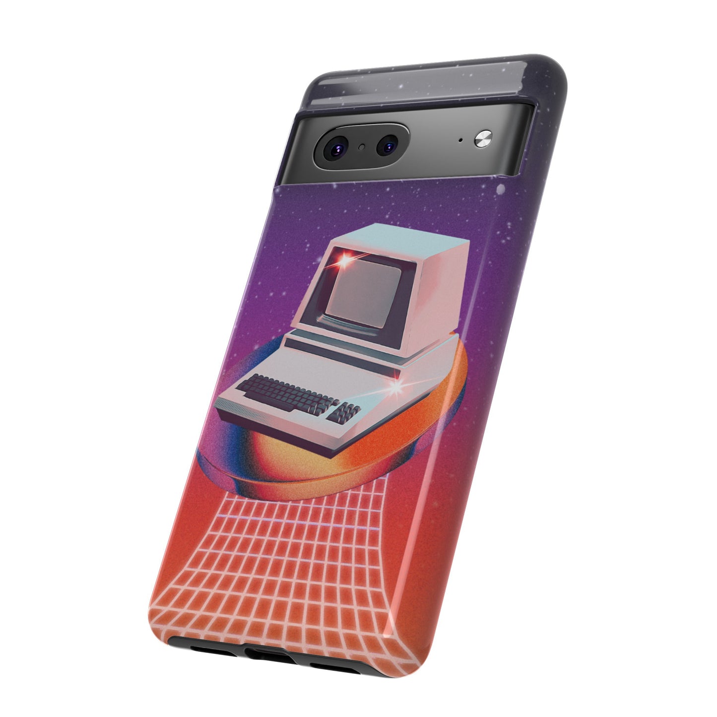 Retro Computer Phone Case | iPhone 15 Plus/ Pro, 14, 13, 12| Google Pixel 7, Pro, 5| Samsung Galaxy S23 All Major Phone Models