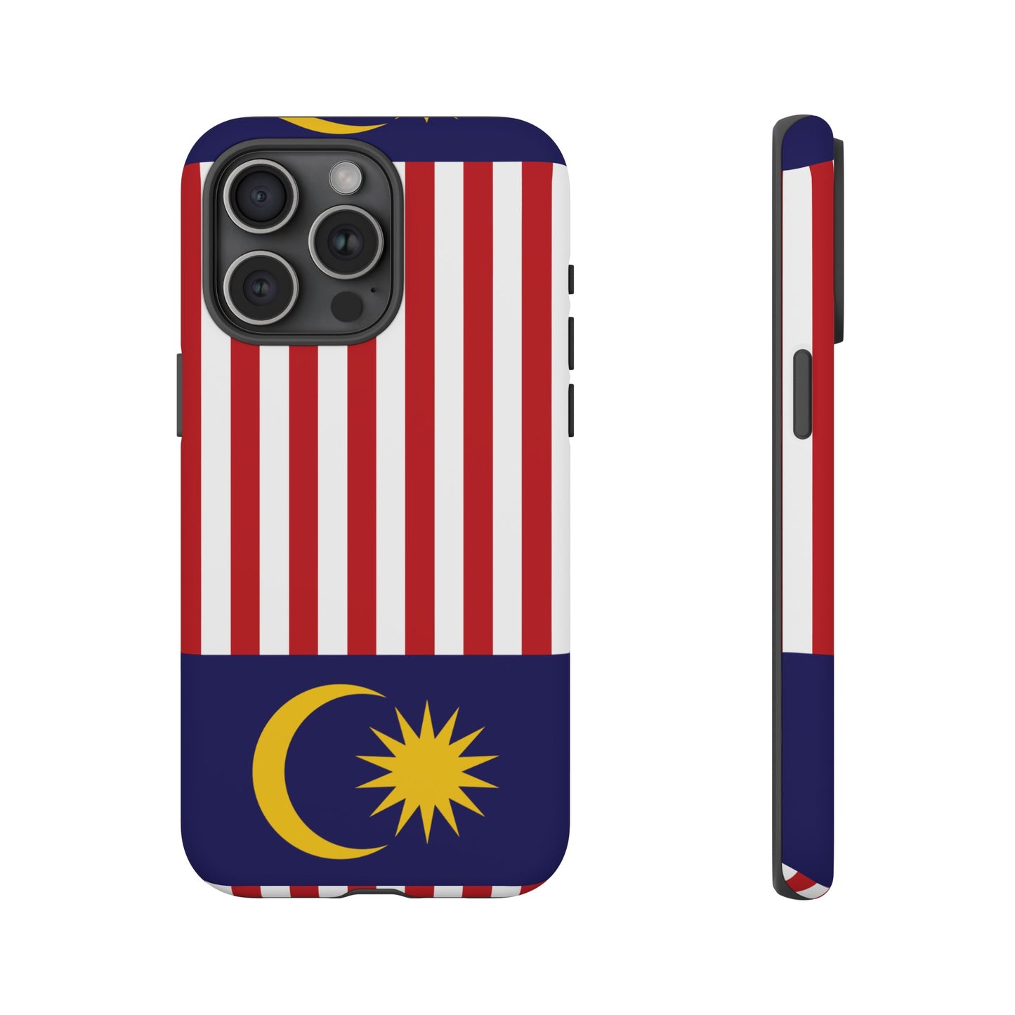 Malaysia Flag Phone Case | iPhone 15 Plus/ Pro, 14, 13, 12| Google Pixel 7, Pro, 5| Samsung Galaxy S23 All Major Phone Models