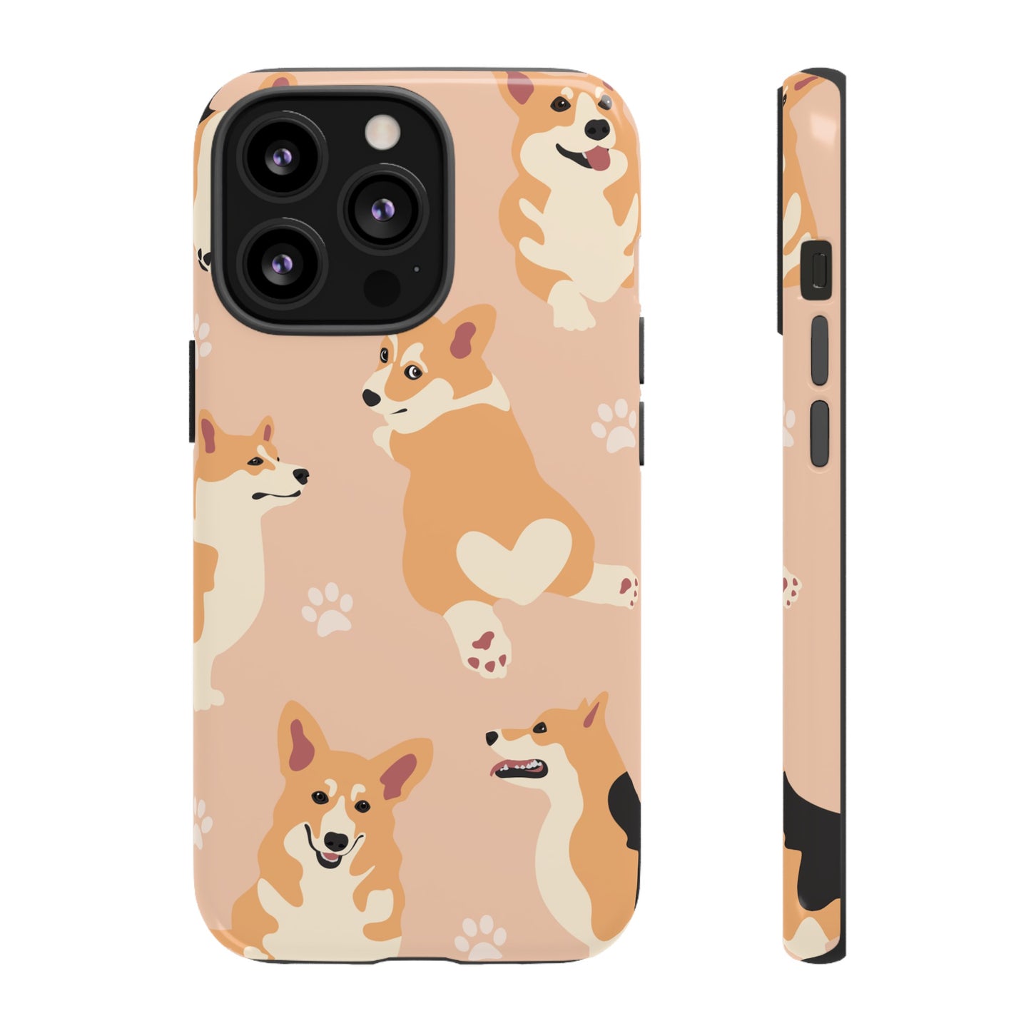 Corgi Wallpaper Phone Case | iPhone 15 Plus/ Pro, 14, 13, 12| Google Pixel 7, Pro, 5| Samsung Galaxy S23 All Major Phone Models