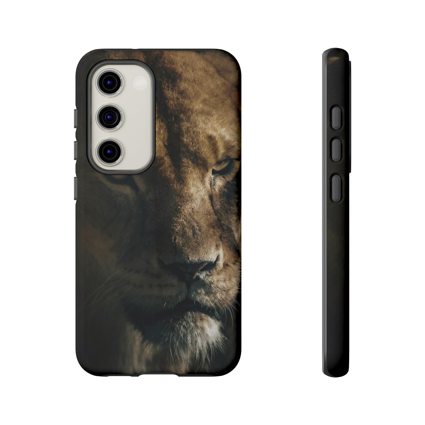 Lion Wallpaper Phone Case | iPhone 15 Plus/ Pro, 14, 13, 12| Google Pixel 7, Pro, 5| Samsung Galaxy S23 All Major Phone Models