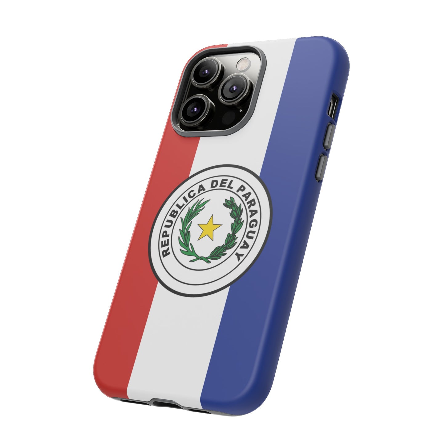 Paraguay Flag Phone Case | iPhone 15 Plus/ Pro, 14, 13, 12| Google Pixel 7, Pro, 5| Samsung Galaxy S23 All Major Phone Models