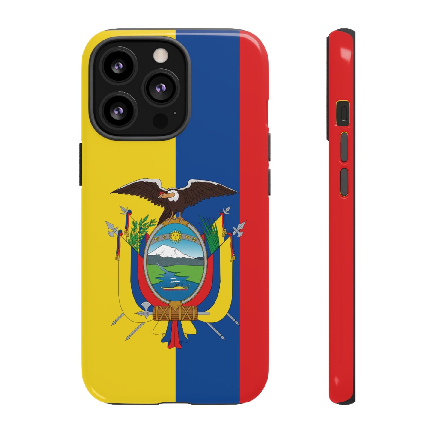 Ecuador Flag Phone Case | iPhone 15 Plus/ Pro, 14, 13, 12| Google Pixel 7, Pro, 5| Samsung Galaxy S23 All Major Phone Models