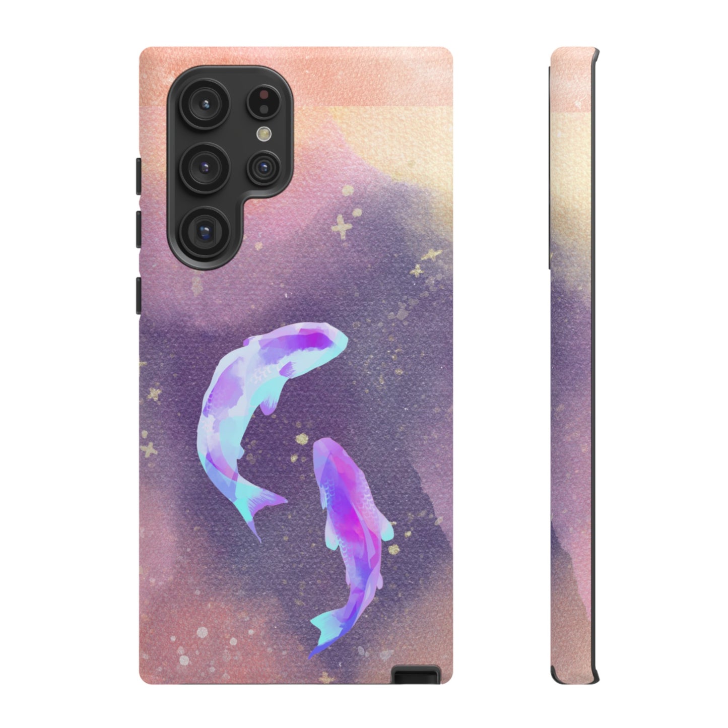 Cosmic Koi Phone Case | iPhone 15 Plus/ Pro, 14, 13, 12| Google Pixel 7, Pro, 5| Samsung Galaxy S23 All Major Phone Models