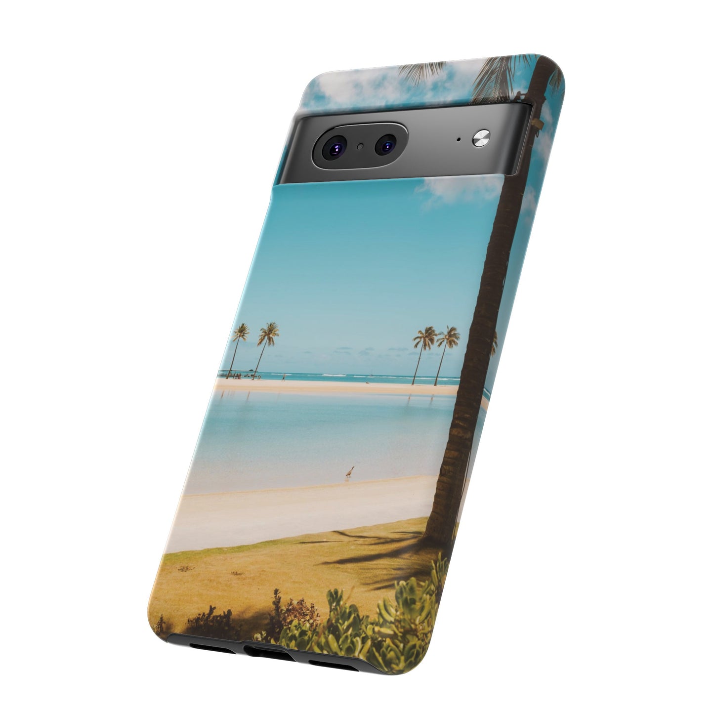 Beach Getaway Wallpaper Phone Case | iPhone 15 Plus/ Pro, 14, 13, 12| Google Pixel 7, Pro, 5| Samsung Galaxy S23 All Major Phone Models