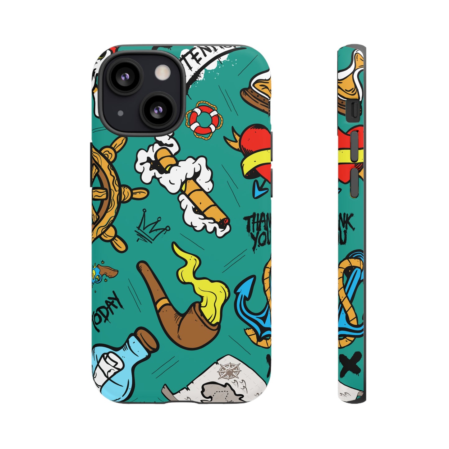 Pirate Wallpaper Phone Case | iPhone 15 Plus/ Pro, 14, 13, 12| Google Pixel 7, Pro, 5| Samsung Galaxy S23 All Major Phone Models