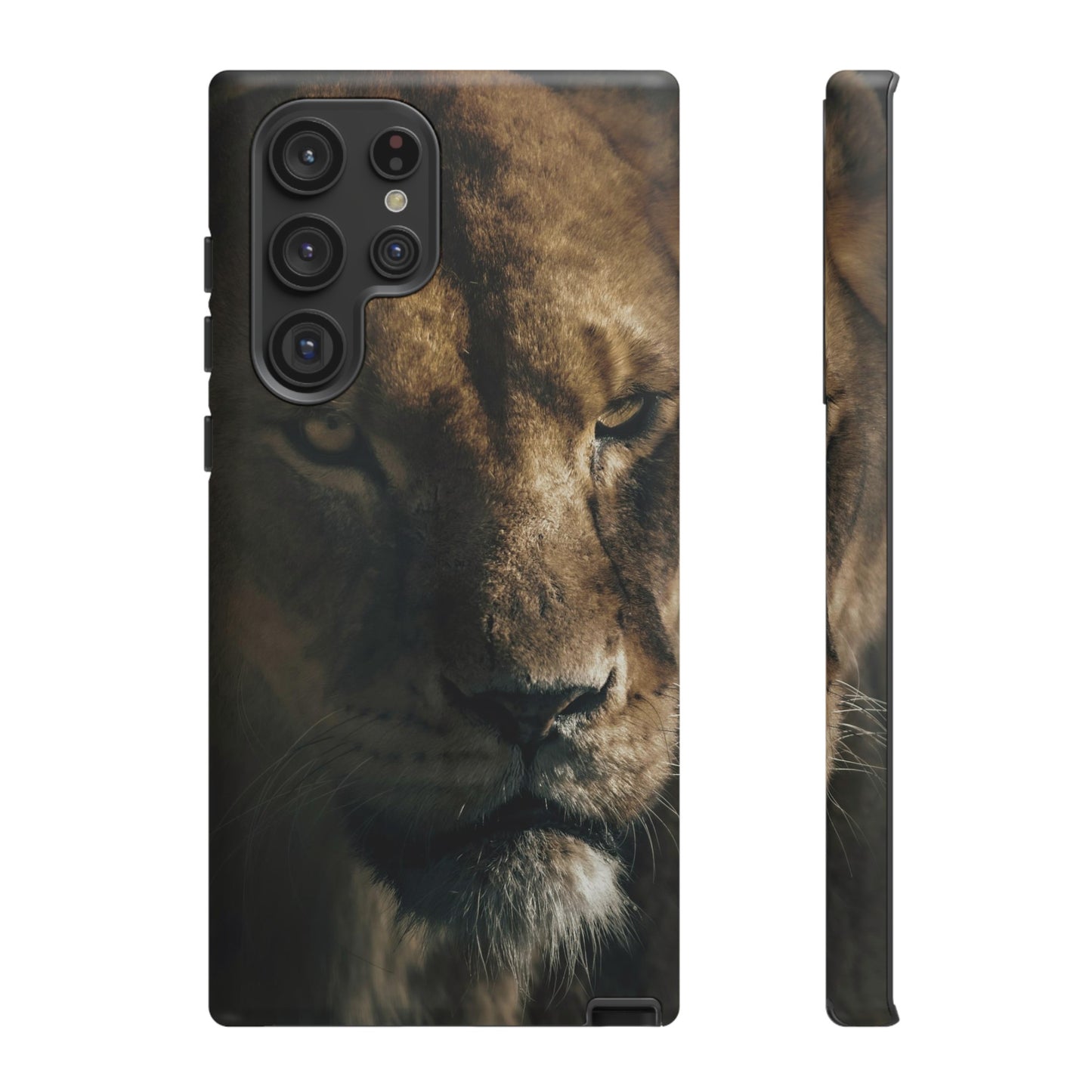 Lion Wallpaper Phone Case | iPhone 15 Plus/ Pro, 14, 13, 12| Google Pixel 7, Pro, 5| Samsung Galaxy S23 All Major Phone Models