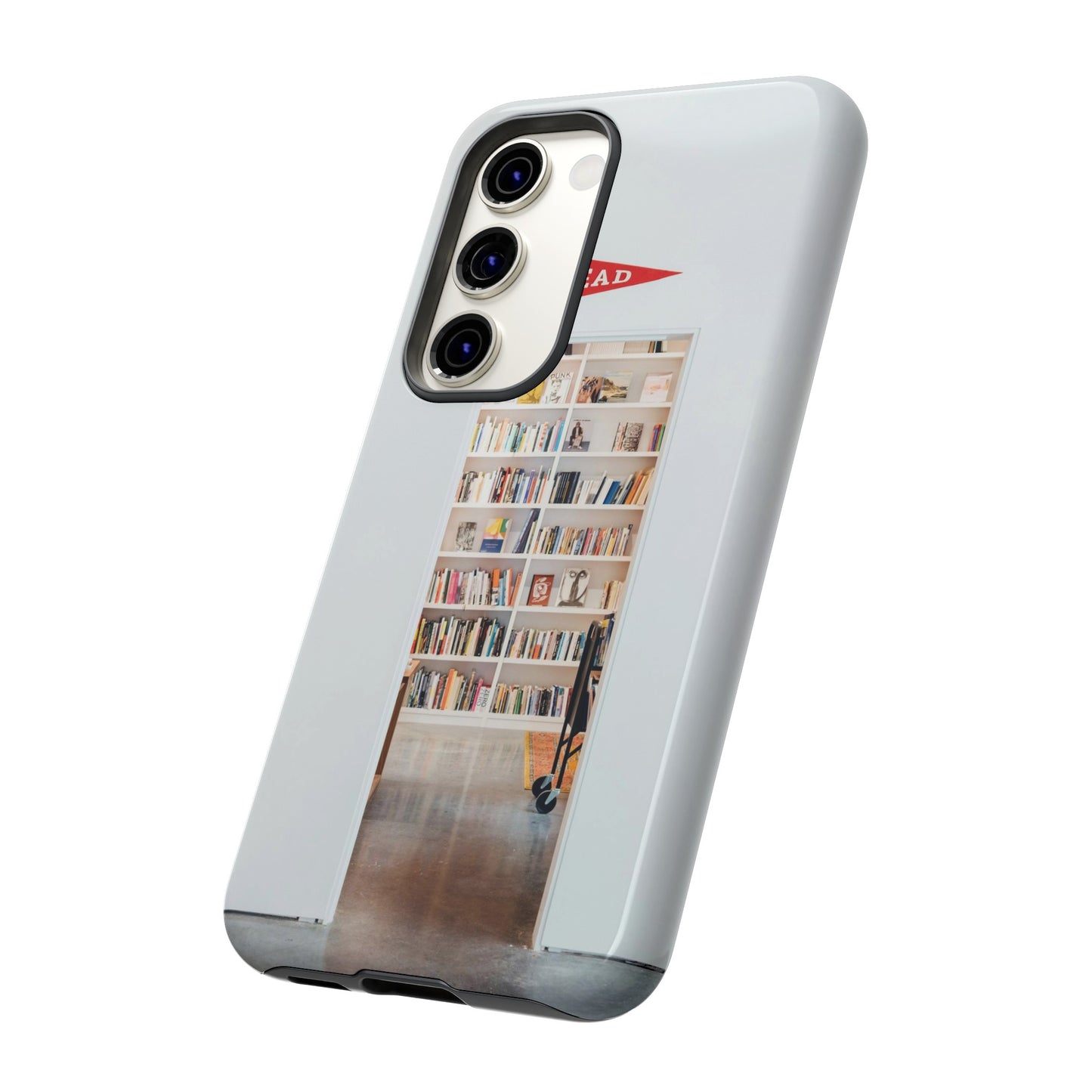 Peaceful Library Wallpaper Phone Case | iPhone 15 Plus/ Pro, 14, 13, 12| Google Pixel 7, Pro, 5| Samsung Galaxy S23 All Major Phone Models