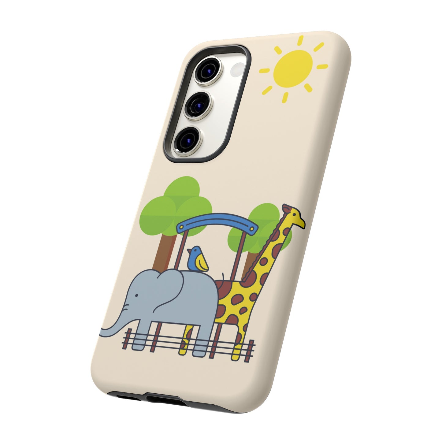 Zoo Wallpaper Phone Case | iPhone 15 Plus/ Pro, 14, 13, 12| Google Pixel 7, Pro, 5| Samsung Galaxy S23 All Major Phone Models