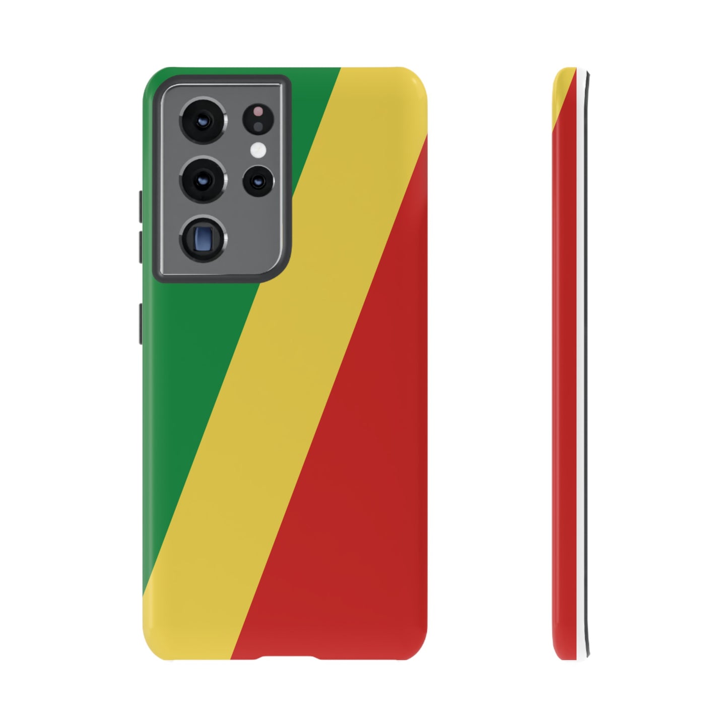 Congo-Brazzaville Flag Phone Case | iPhone 15 Plus/ Pro, 14, 13, 12| Google Pixel 7, Pro, 5| Samsung Galaxy S23 All Major Phone Models