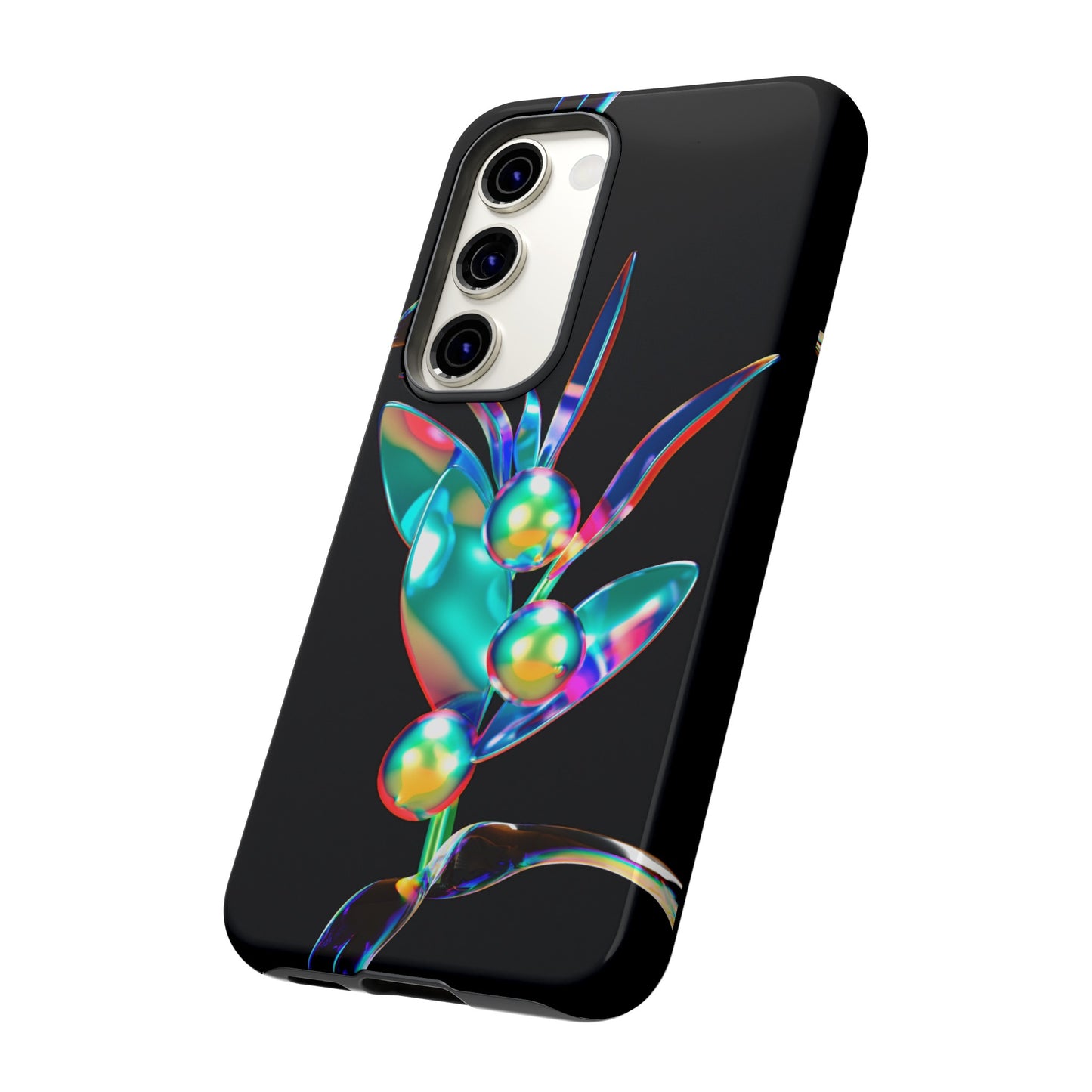 Psychedelic Flower Wallpaper Phone Case | iPhone 15 Plus/ Pro, 14, 13, 12| Google Pixel 7, Pro, 5| Samsung Galaxy S23 All Major Phone Models