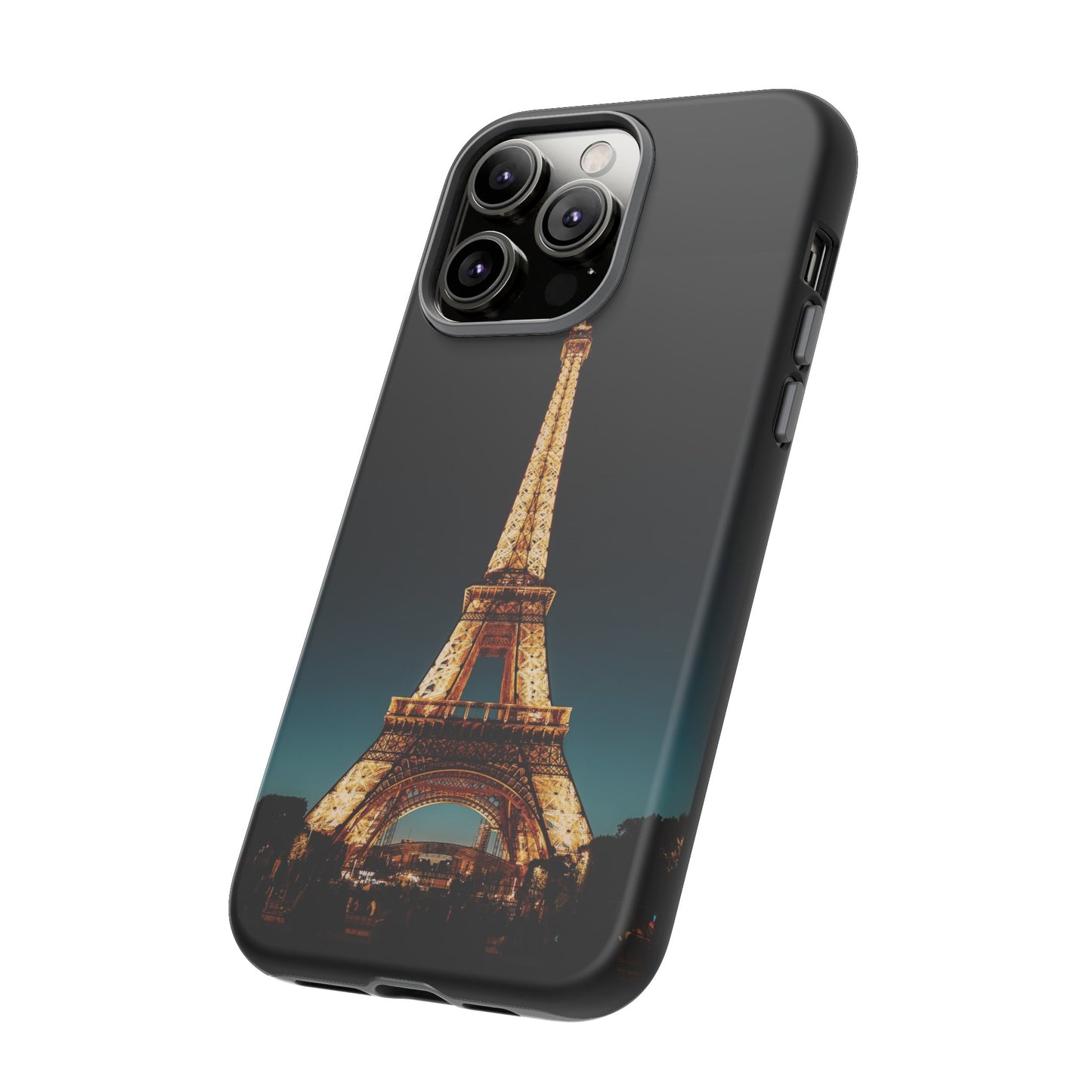 Night Eiffel Tower Phone Case | iPhone 15 Plus/ Pro, 14, 13, 12| Google Pixel 7, Pro, 5| Samsung Galaxy S23 All Major Phone Models