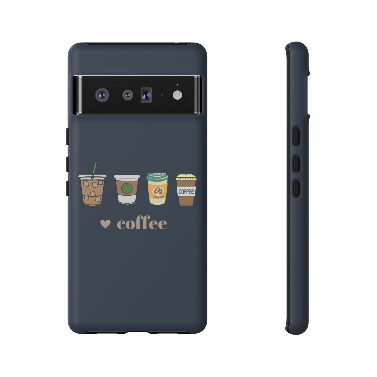 Coffee Wallpaper Phone Case | iPhone 15 Plus/ Pro, 14, 13, 12| Google Pixel 7, Pro, 5| Samsung Galaxy S23 All Major Phone Models