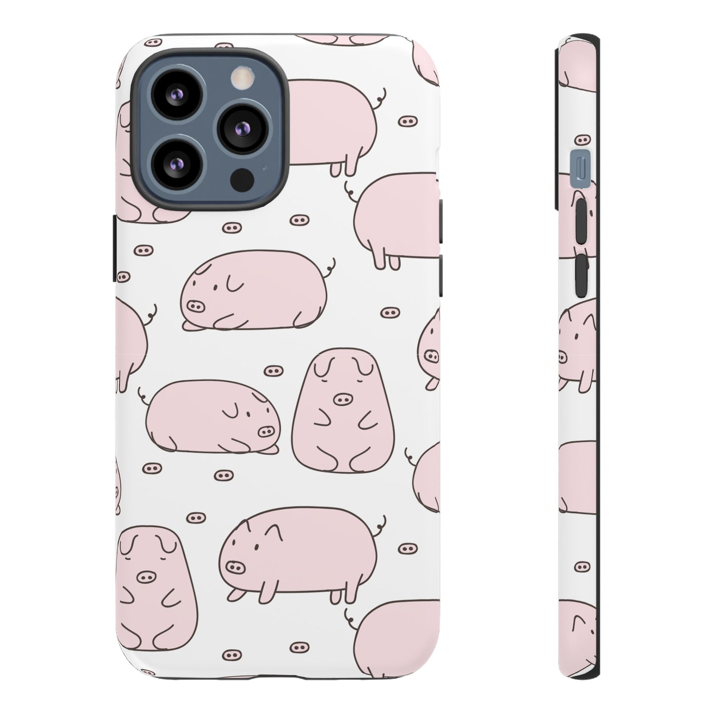 Pig Wallpaper Phone Case | iPhone 15 Plus/ Pro, 14, 13, 12| Google Pixel 7, Pro, 5| Samsung Galaxy S23 All Major Phone Models