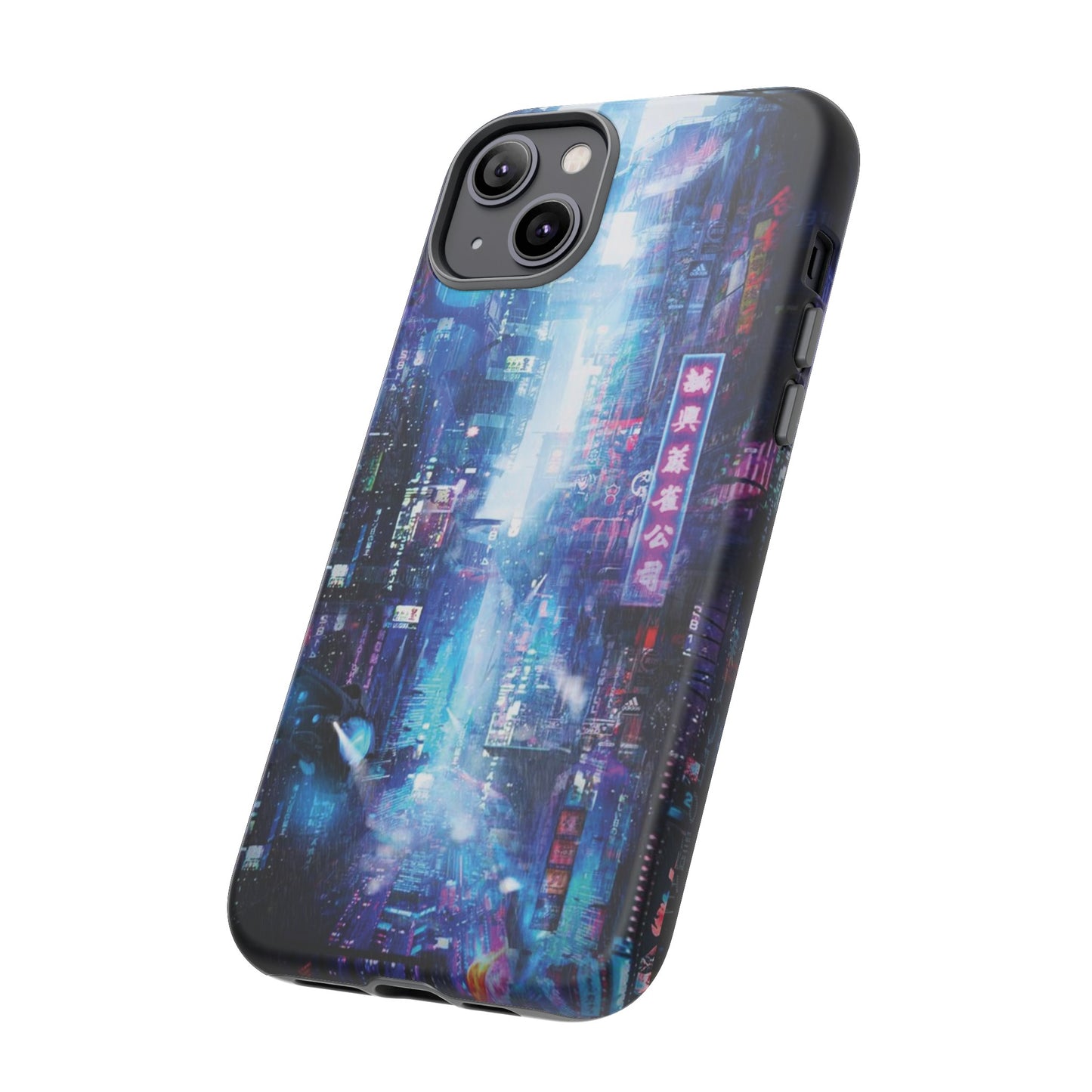 Night Life Futuristic City Wallpaper Phone Case | iPhone 15 Plus/ Pro, 14, 13, 12| Google Pixel 7, Pro, 5| Samsung Galaxy S23 All Major Phone Models